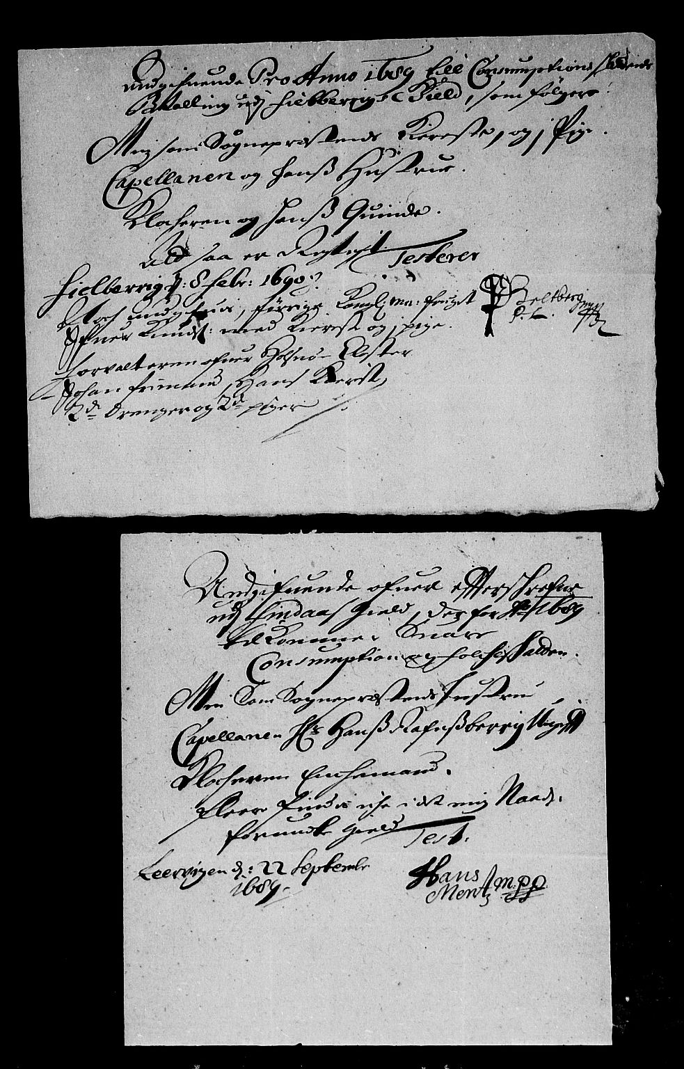 Rentekammeret inntil 1814, Reviderte regnskaper, Stiftamtstueregnskaper, Bergen stiftamt, AV/RA-EA-6043/R/Rc/L0090: Bergen stiftamt, 1689