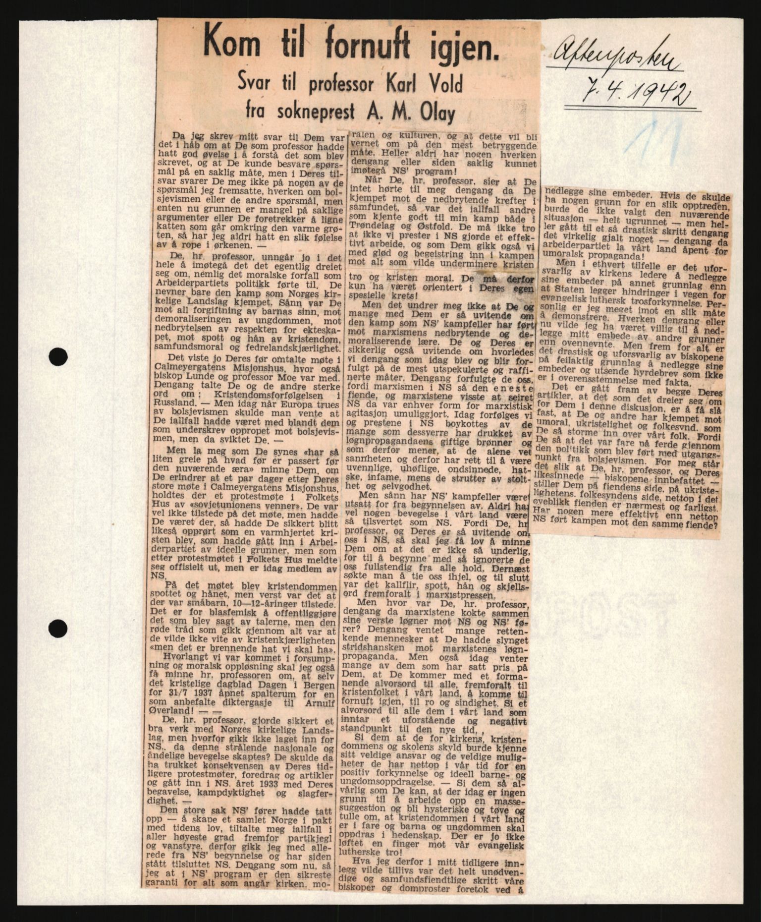 Forsvarets Overkommando. 2 kontor. Arkiv 11.4. Spredte tyske arkivsaker, AV/RA-RAFA-7031/D/Dar/Darb/L0013: Reichskommissariat - Hauptabteilung Vervaltung, 1917-1942, s. 1206