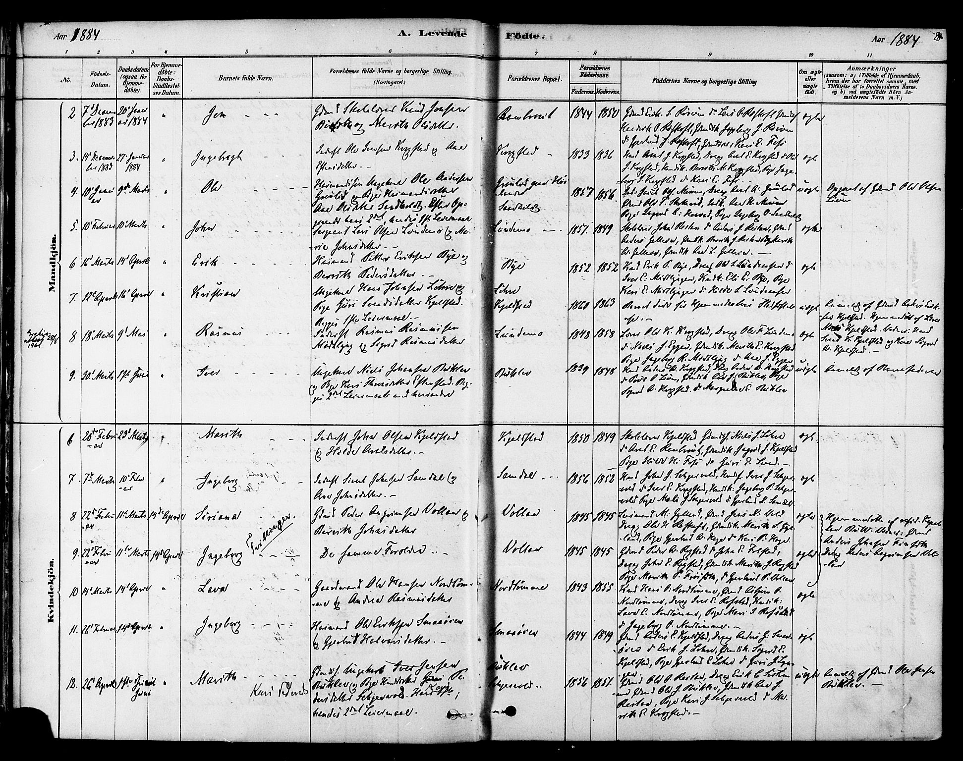 Ministerialprotokoller, klokkerbøker og fødselsregistre - Sør-Trøndelag, AV/SAT-A-1456/692/L1105: Ministerialbok nr. 692A05, 1878-1890, s. 28
