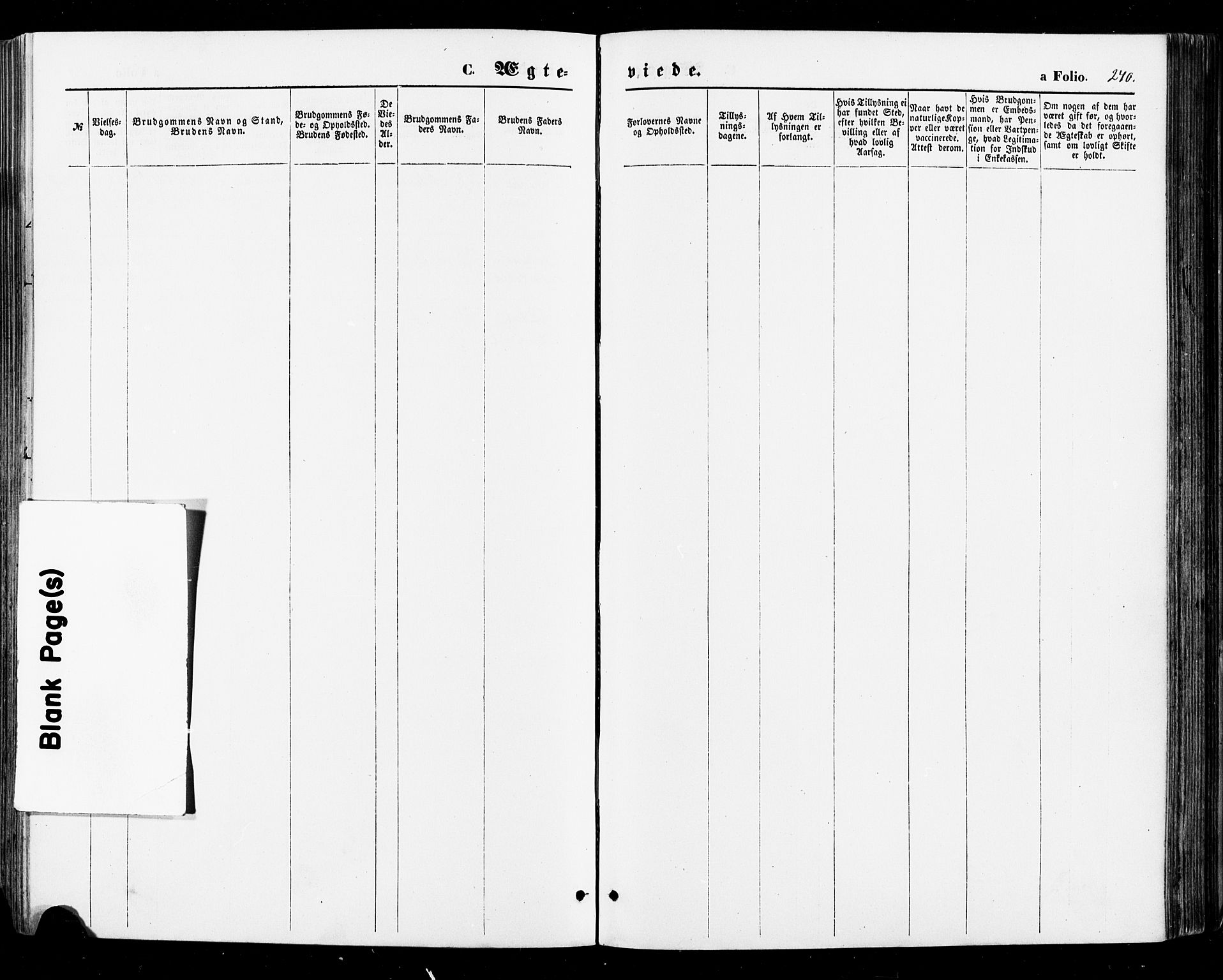 Sirdal sokneprestkontor, AV/SAK-1111-0036/F/Fa/Fab/L0003: Ministerialbok nr. A 3, 1874-1886, s. 240