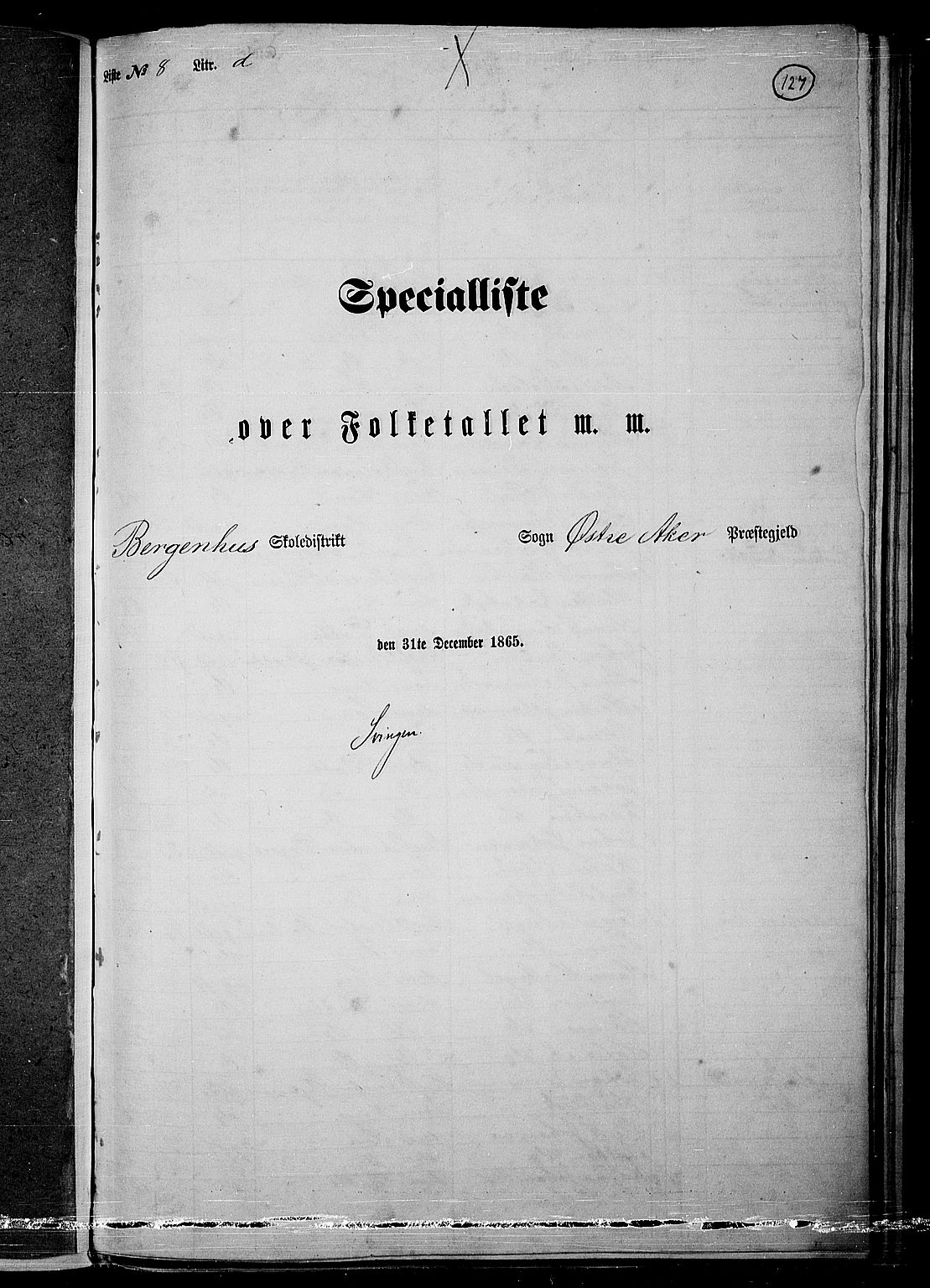RA, Folketelling 1865 for 0218bP Østre Aker prestegjeld, 1865, s. 348