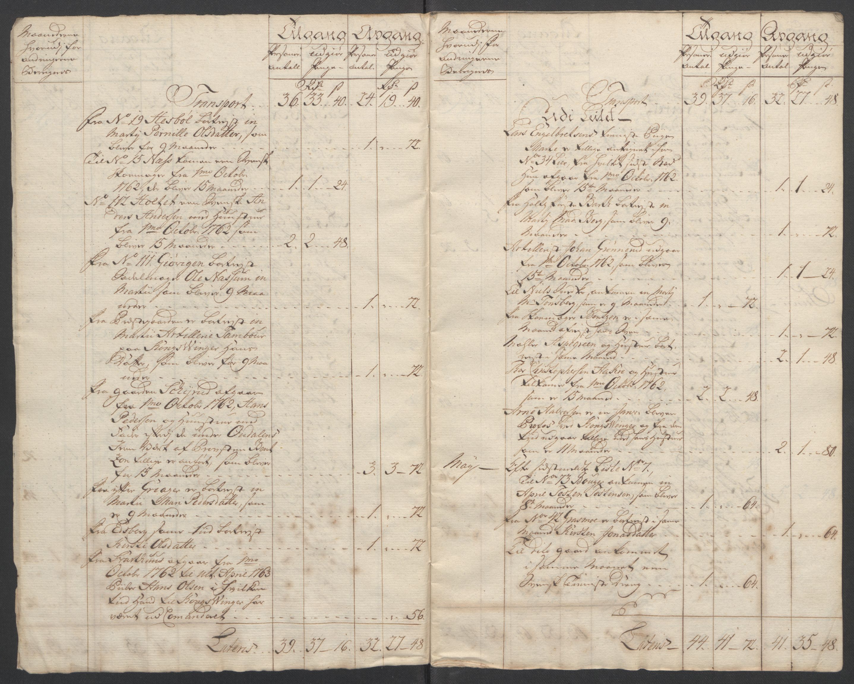 Rentekammeret inntil 1814, Reviderte regnskaper, Fogderegnskap, AV/RA-EA-4092/R14/L0959: Ekstraskatten Solør og Odal, 1763-1770, s. 15