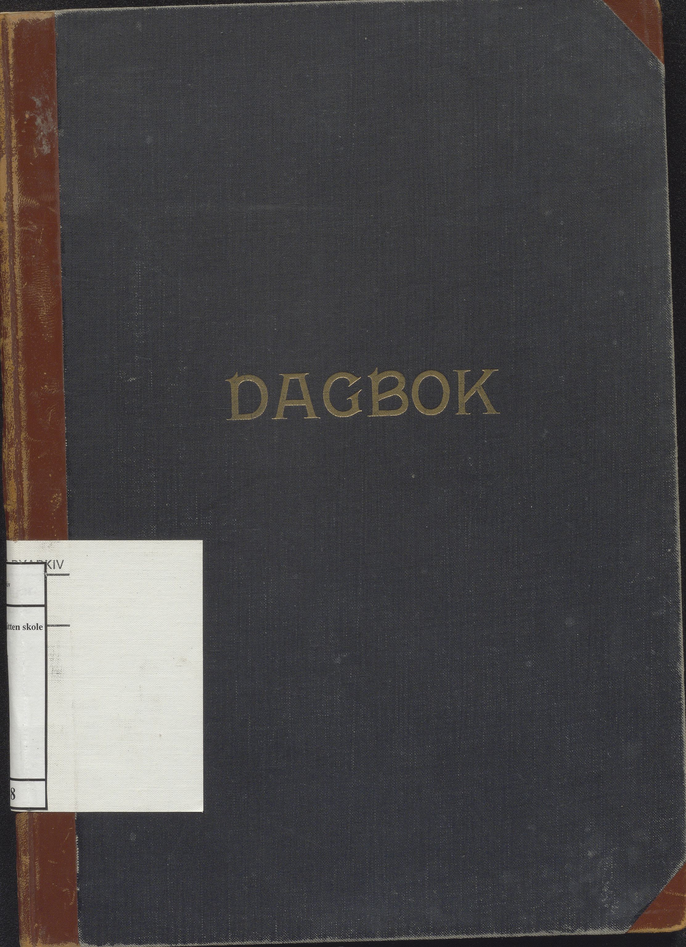 Hetland kommune. Jåtten skole, BYST/A-0148/G/Ga/L0018: Dagbok , 1952-1959