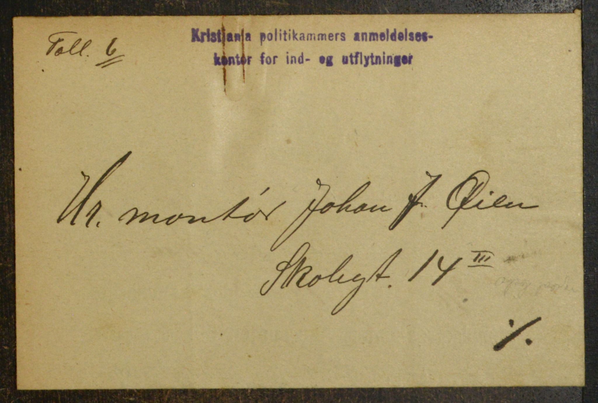 OBA, Kommunal folketelling 1.2.1913 for Kristiania, 1913, s. 96390