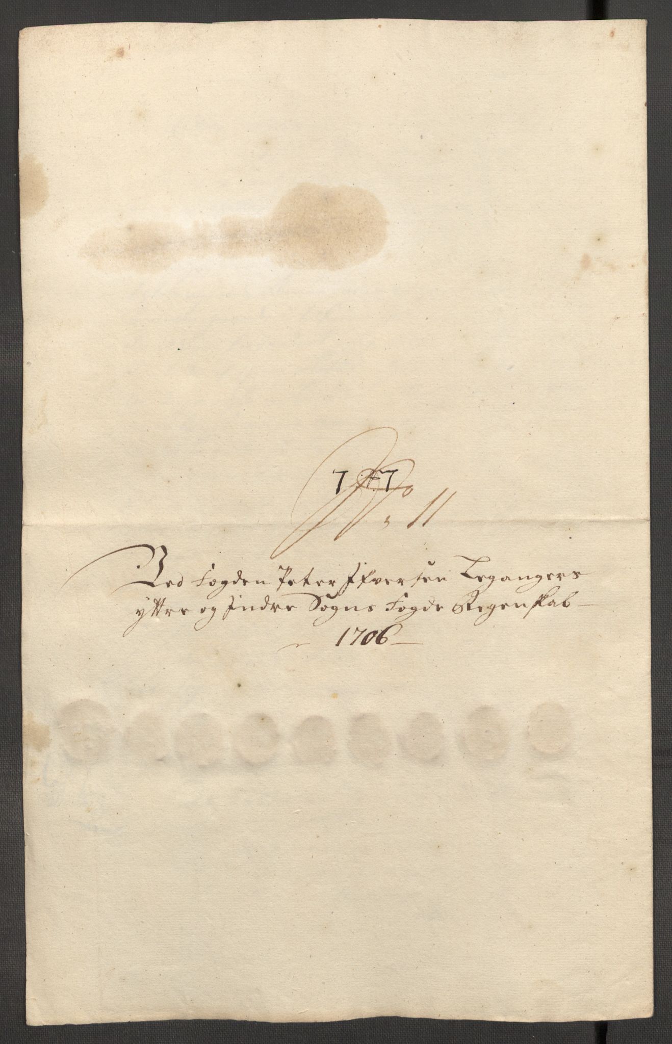 Rentekammeret inntil 1814, Reviderte regnskaper, Fogderegnskap, RA/EA-4092/R52/L3314: Fogderegnskap Sogn, 1705-1707, s. 389