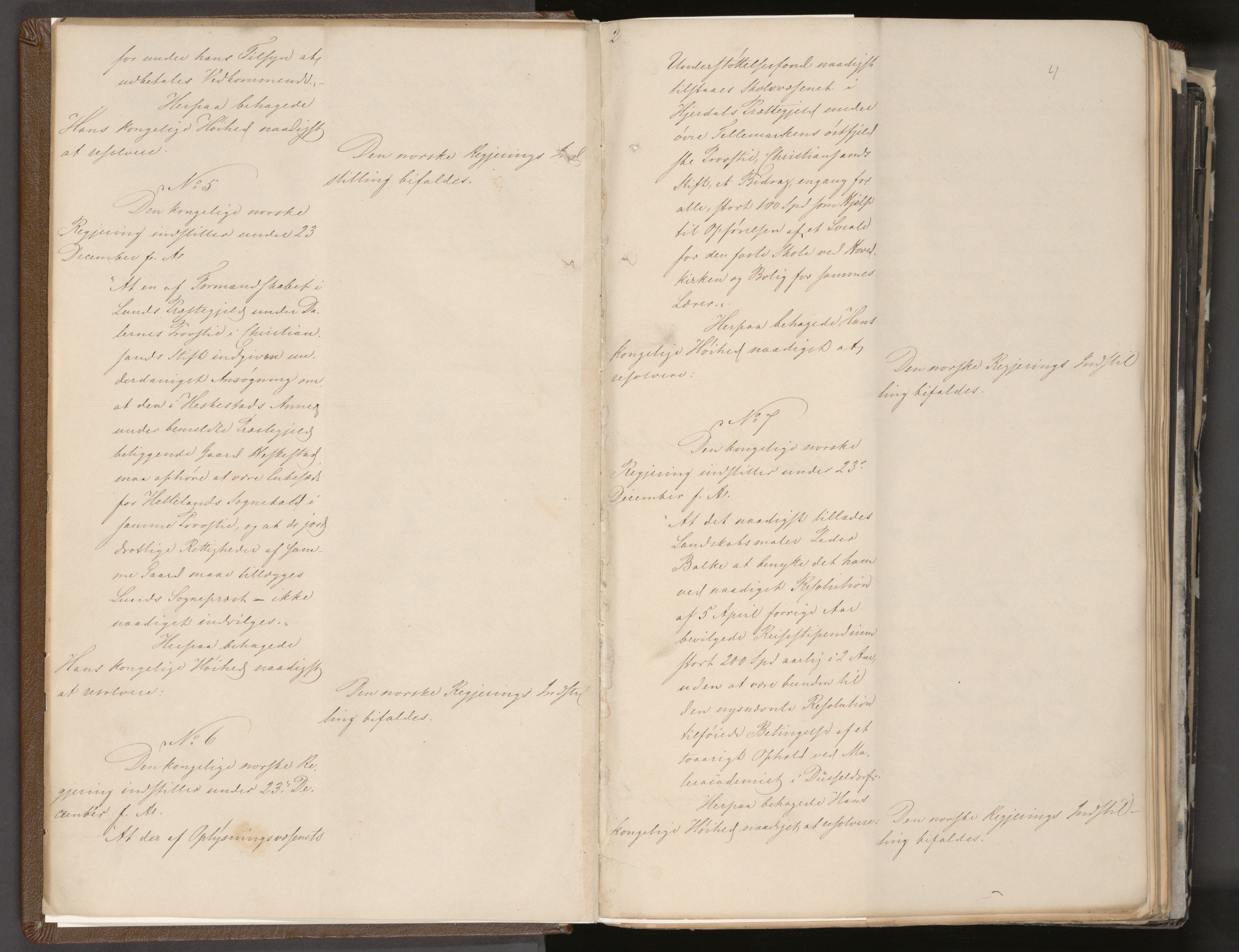 Statsrådssekretariatet, AV/RA-S-1001/A/Ab/L0059: Kgl. res. nr. 1-779, 1. halvår, 1844