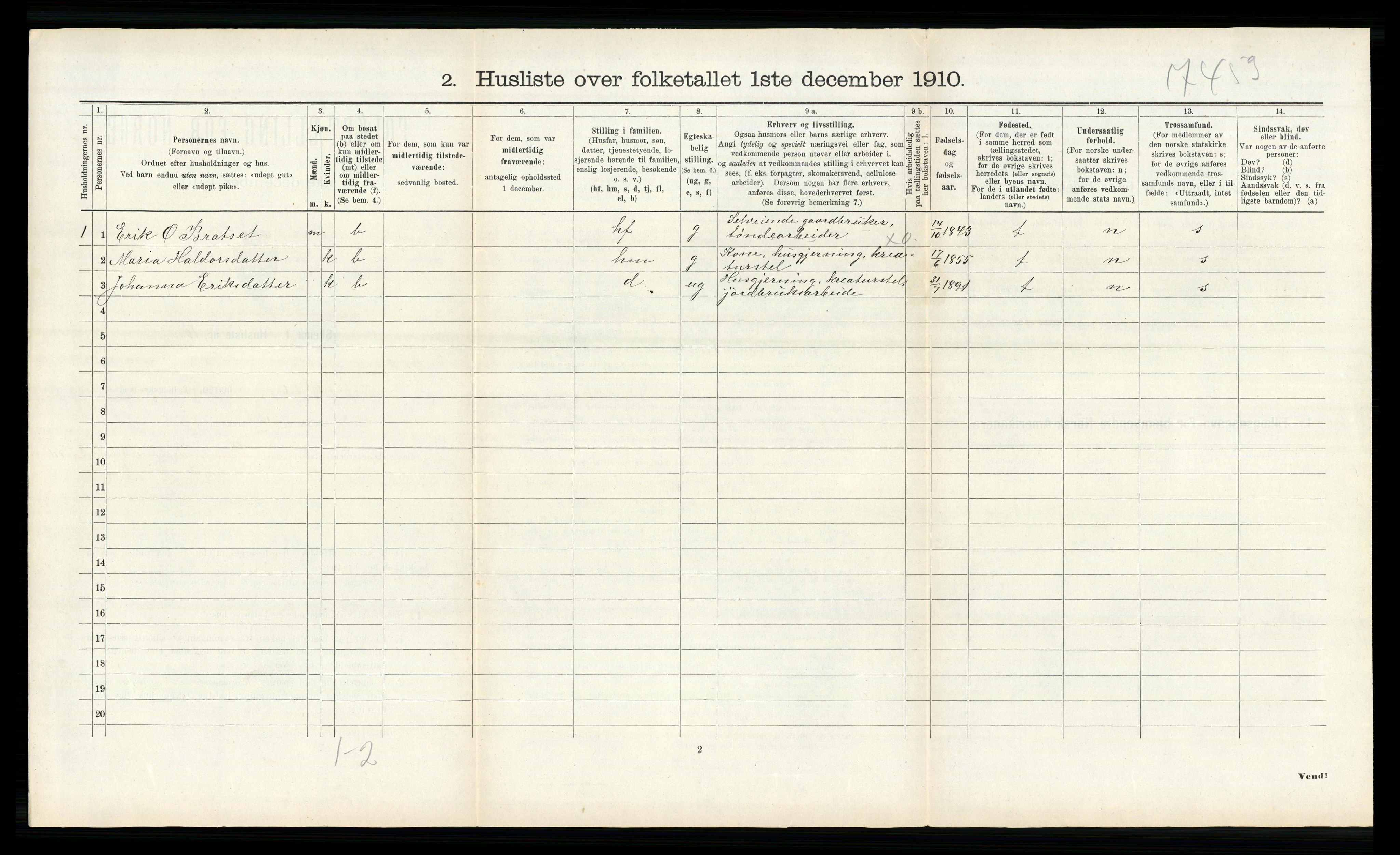 RA, Folketelling 1910 for 1544 Bolsøy herred, 1910, s. 954