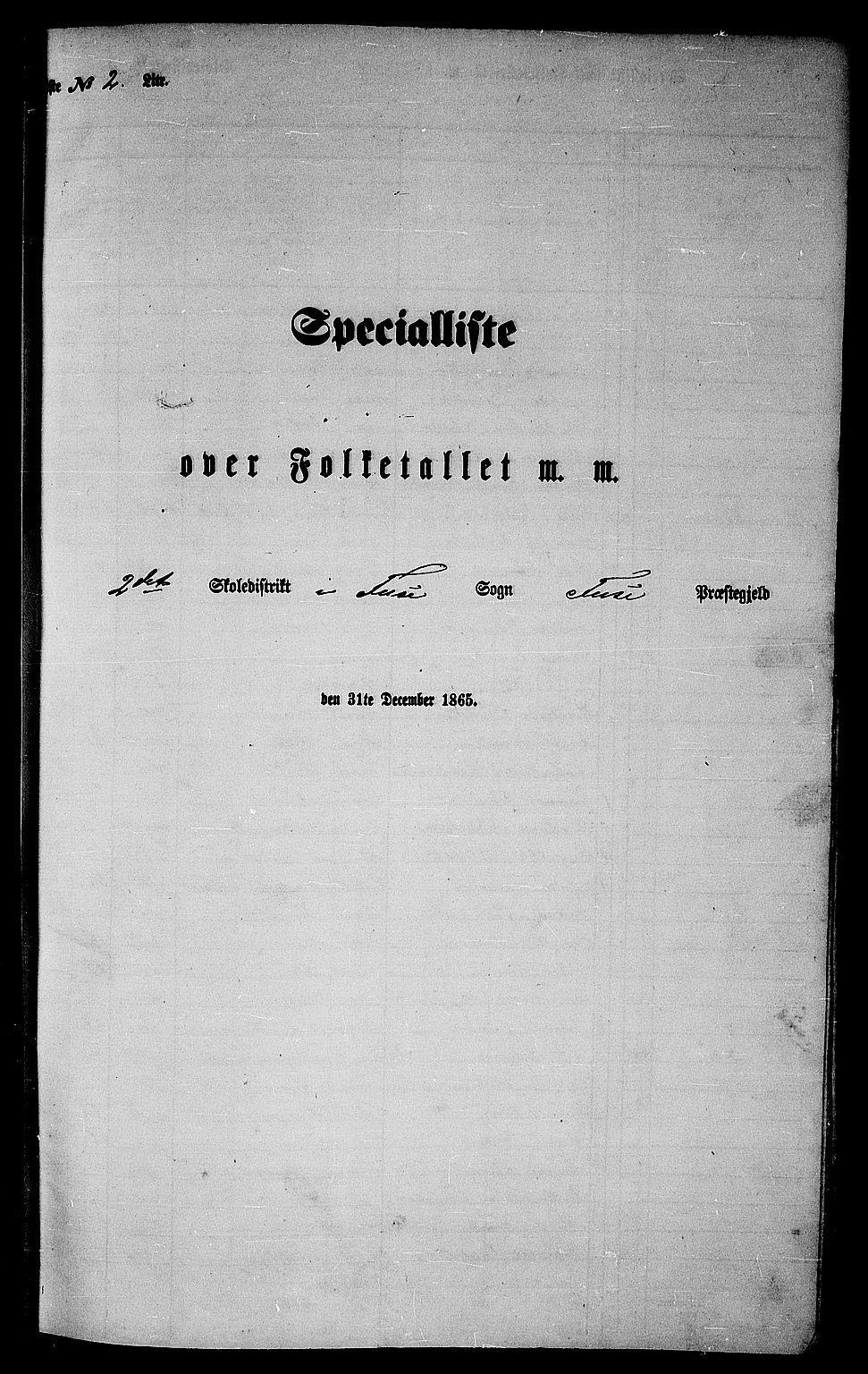 RA, Folketelling 1865 for 1241P Fusa prestegjeld, 1865, s. 23