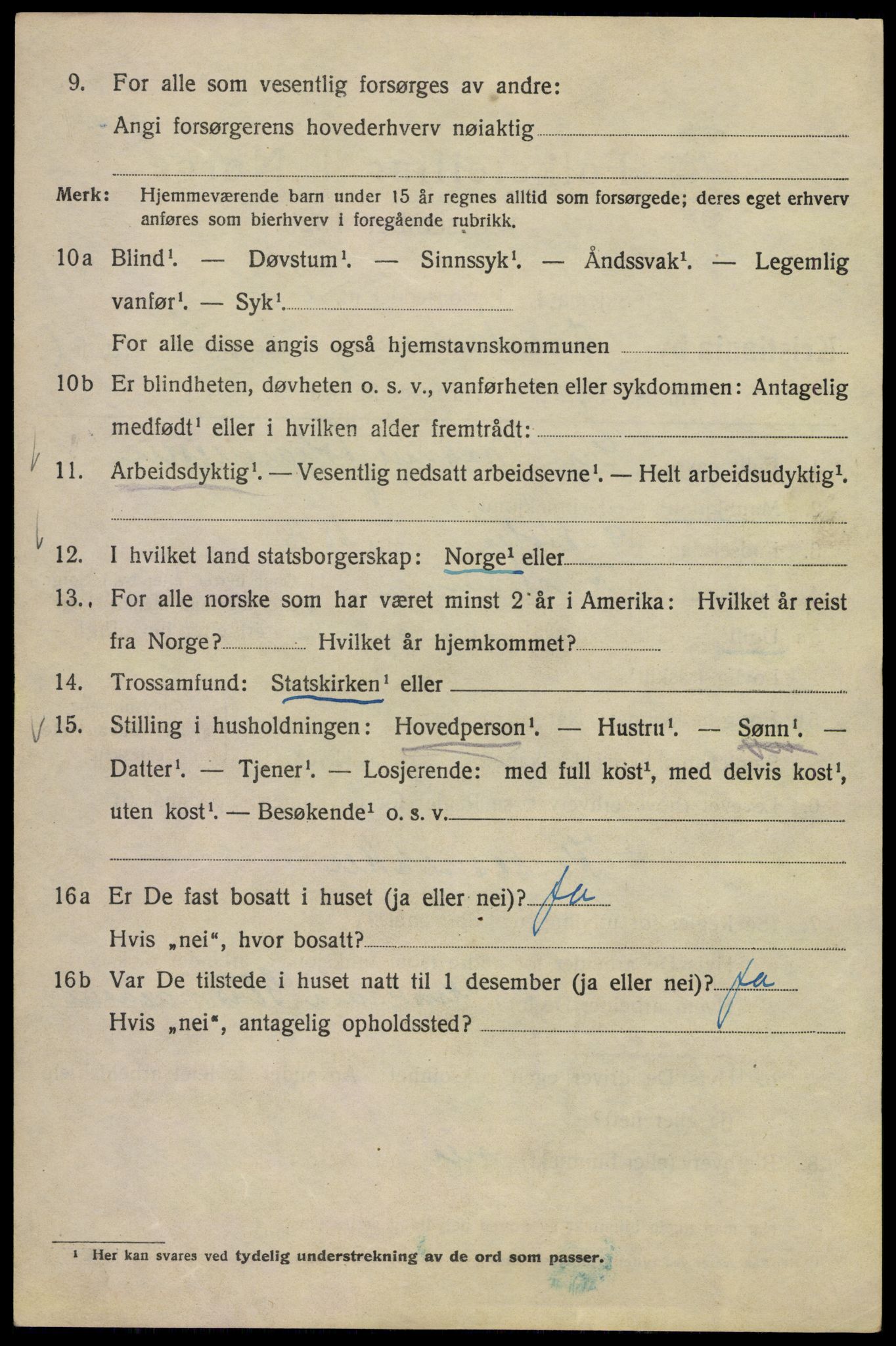 SAO, Folketelling 1920 for 0301 Kristiania kjøpstad, 1920, s. 658202