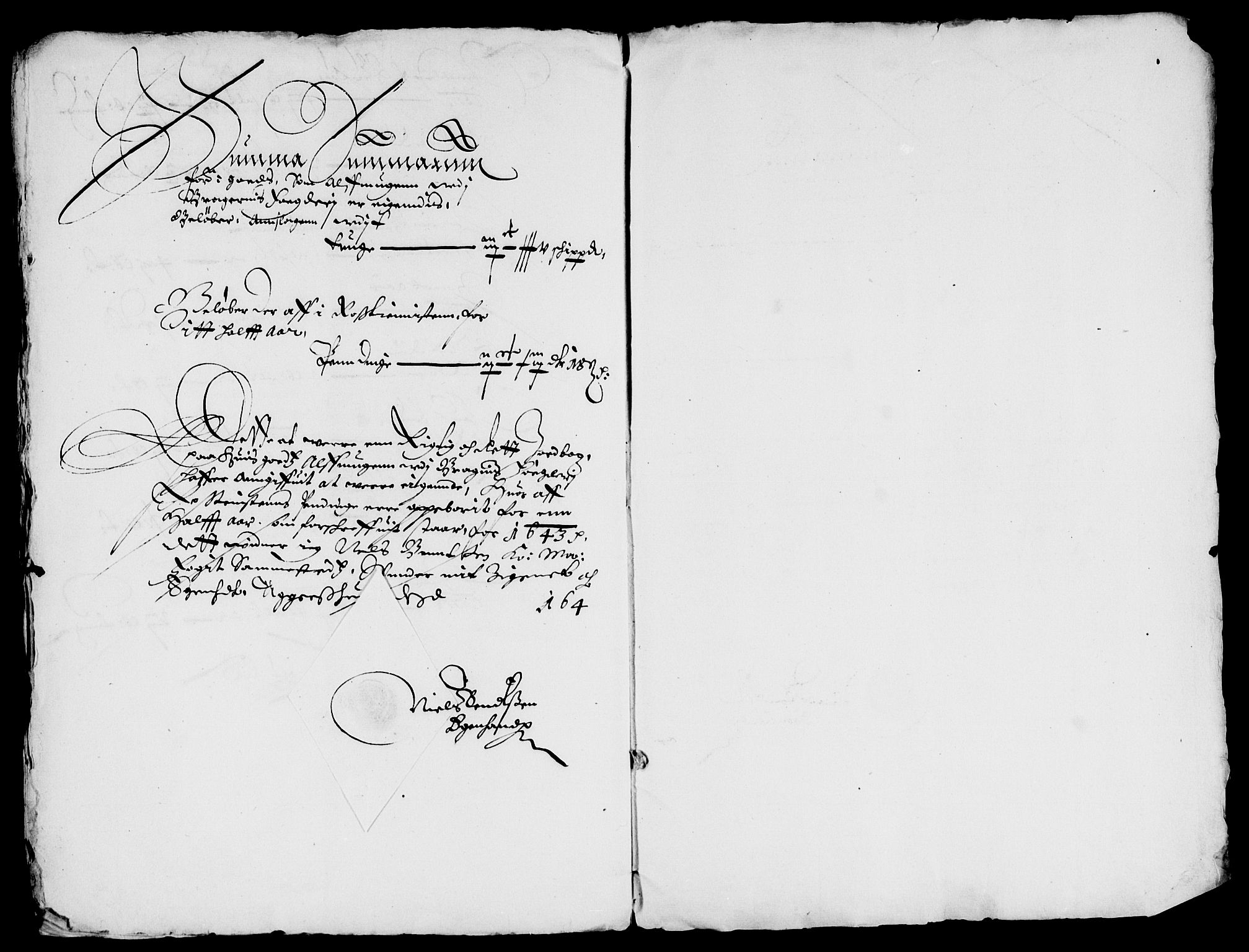 Rentekammeret inntil 1814, Reviderte regnskaper, Lensregnskaper, AV/RA-EA-5023/R/Rb/Rba/L0179: Akershus len, 1643-1644