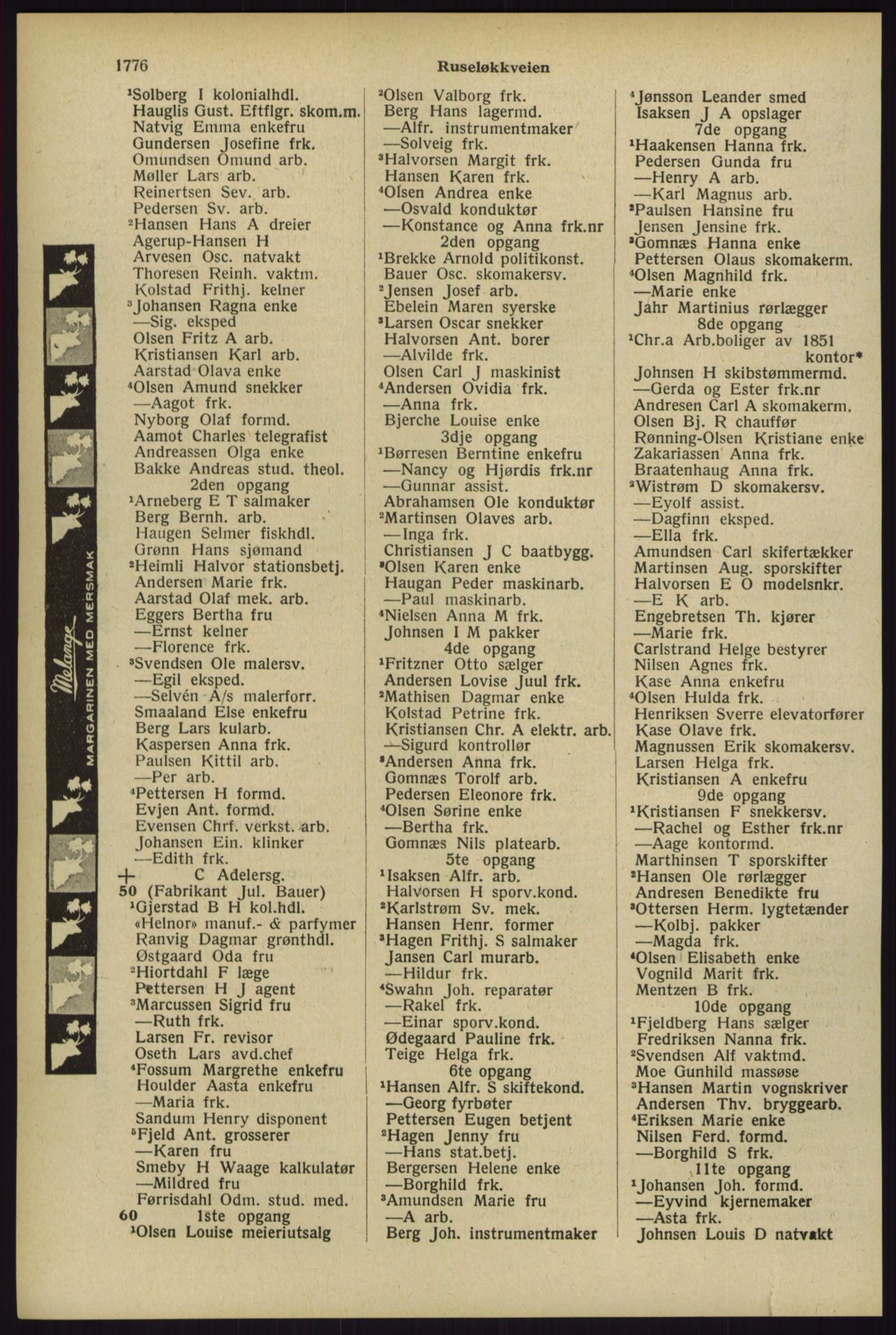 Kristiania/Oslo adressebok, PUBL/-, 1929, s. 1776