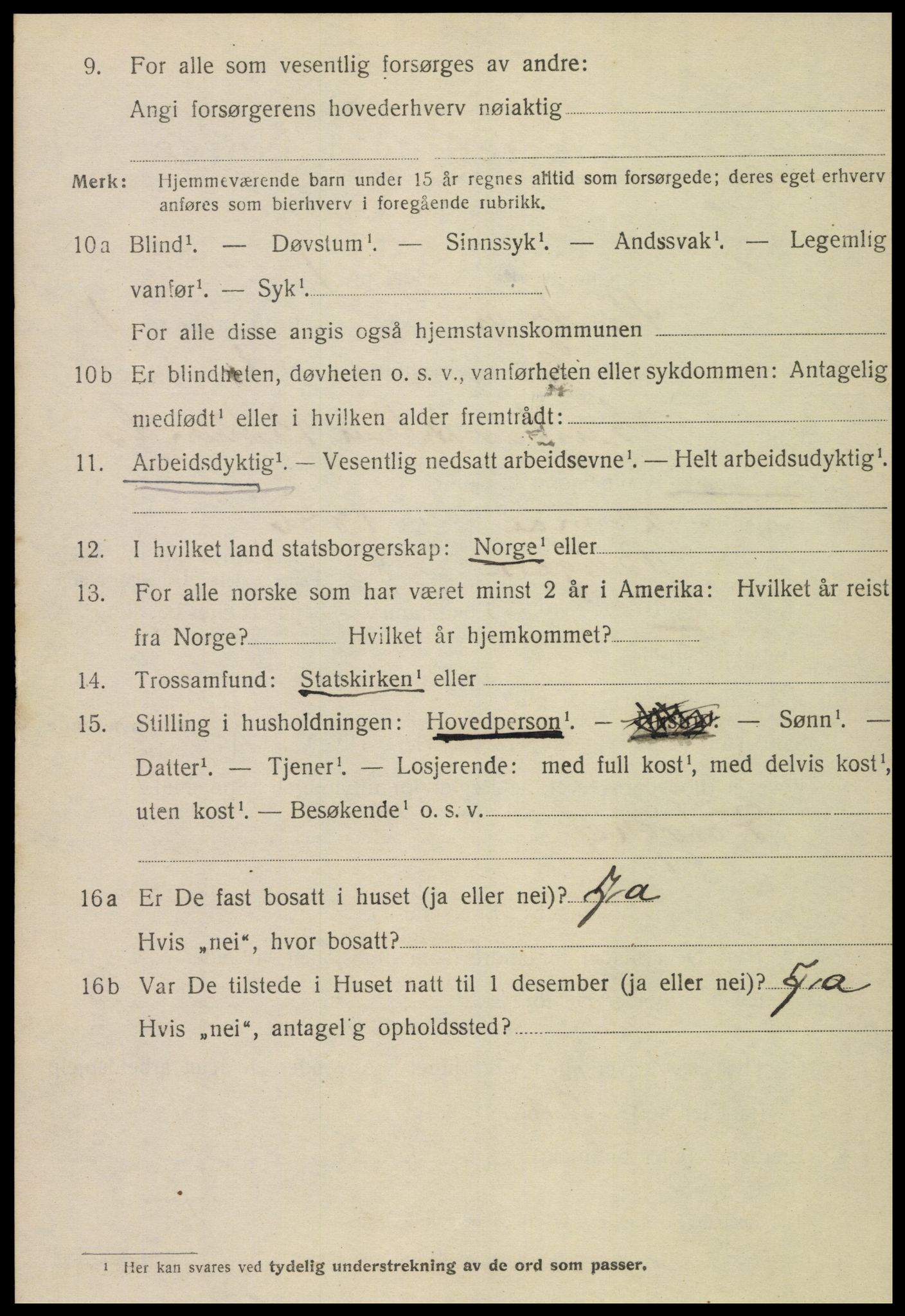 SAT, Folketelling 1920 for 1702 Steinkjer ladested, 1920, s. 2405