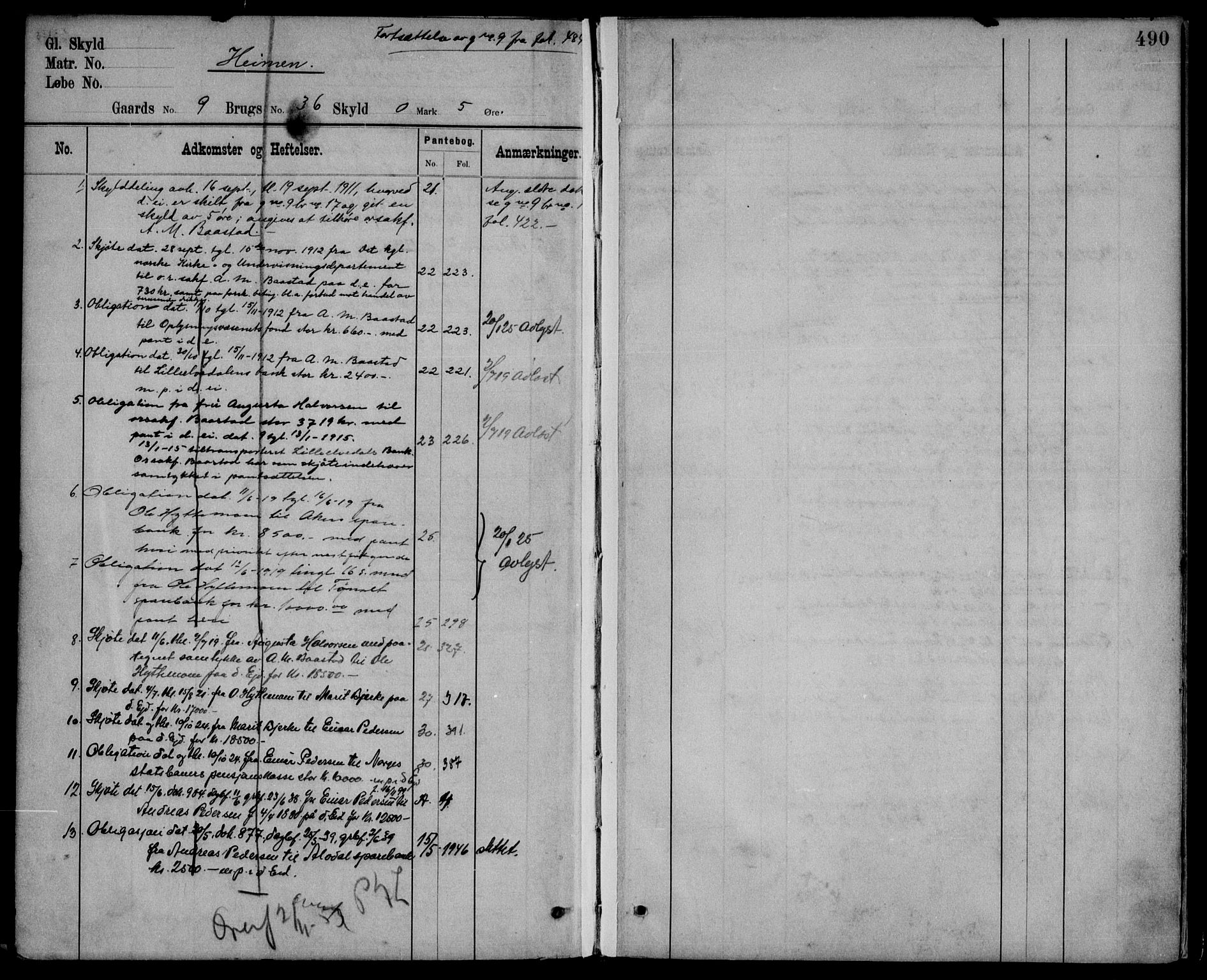 Nord-Østerdal tingrett, AV/SAH-TING-020/H/Ha/Haf/L0029: Panteregister nr. 1B, 1895, s. 490