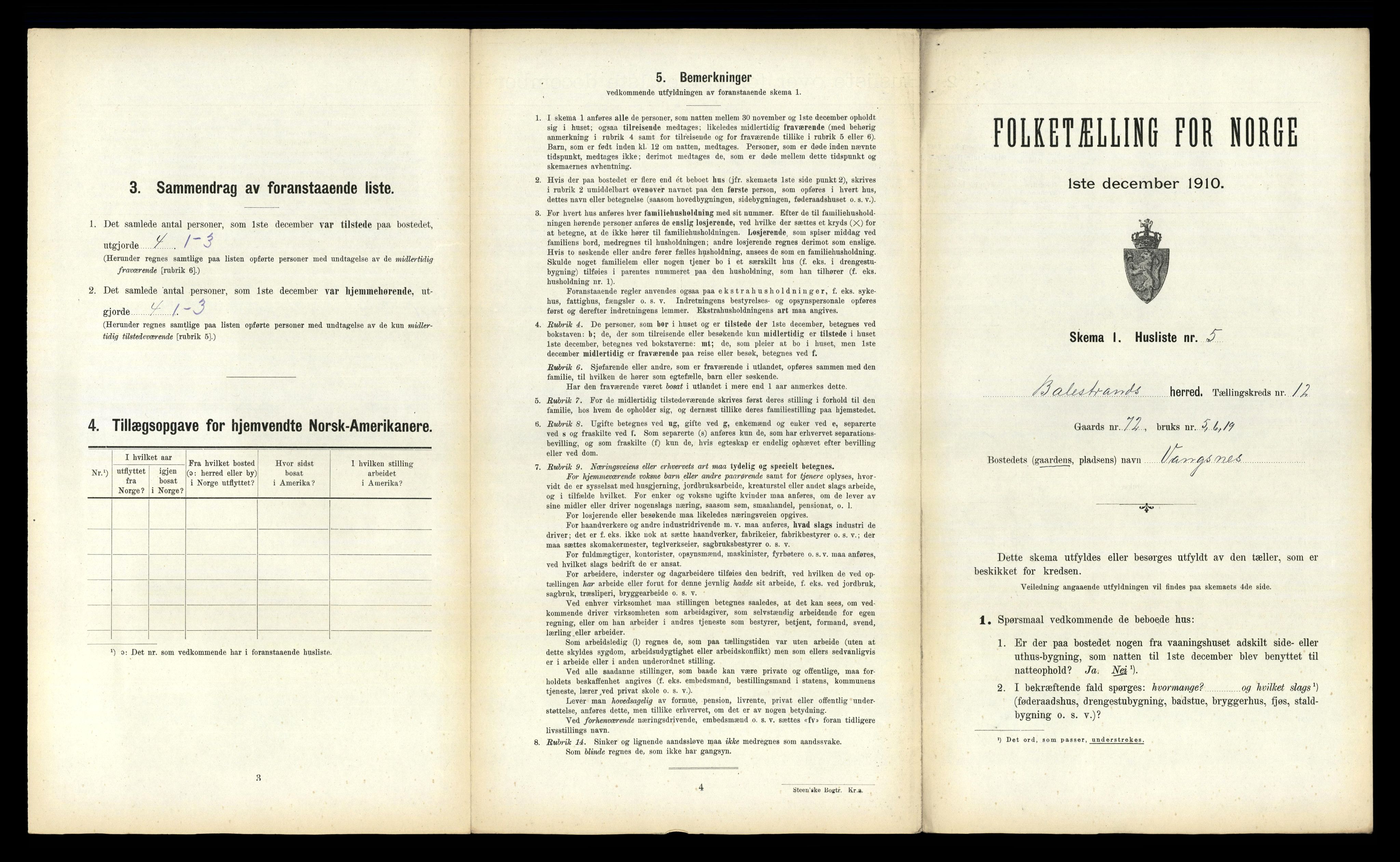 RA, Folketelling 1910 for 1418 Balestrand herred, 1910, s. 756