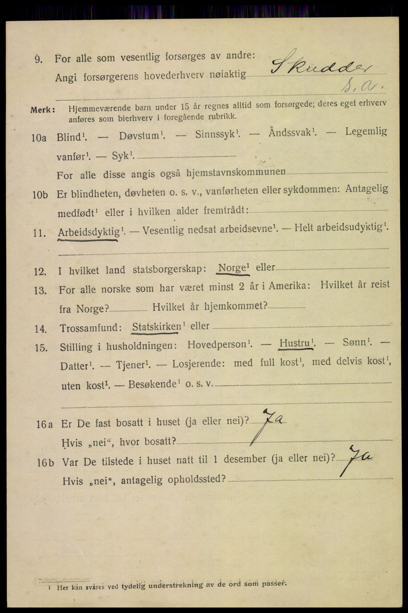 SAH, Folketelling 1920 for 0501 Lillehammer kjøpstad, 1920, s. 8541