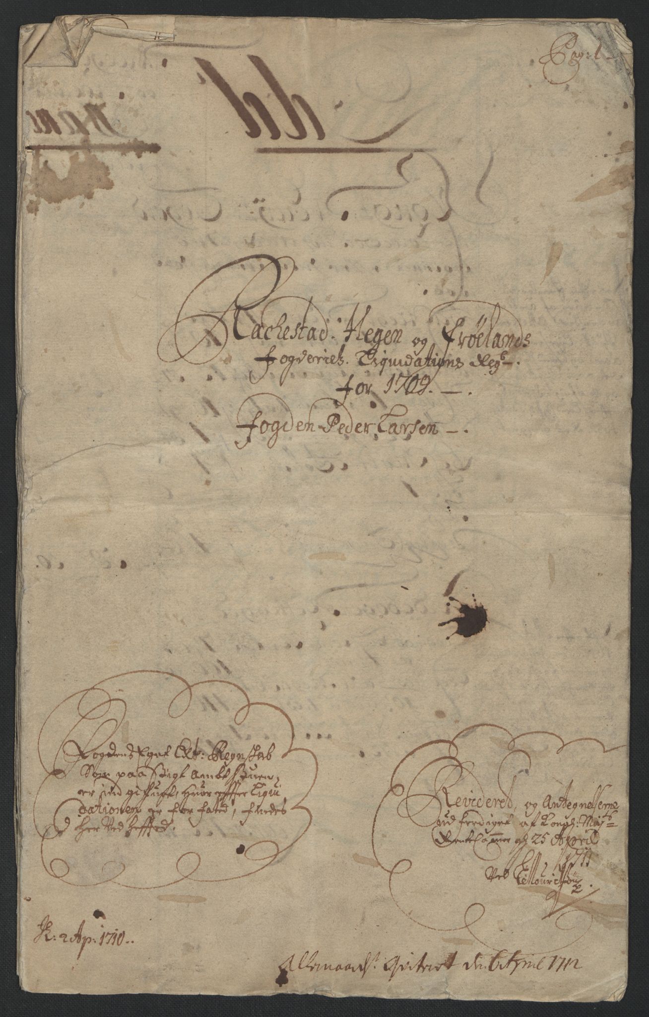 Rentekammeret inntil 1814, Reviderte regnskaper, Fogderegnskap, RA/EA-4092/R07/L0301: Fogderegnskap Rakkestad, Heggen og Frøland, 1709, s. 4