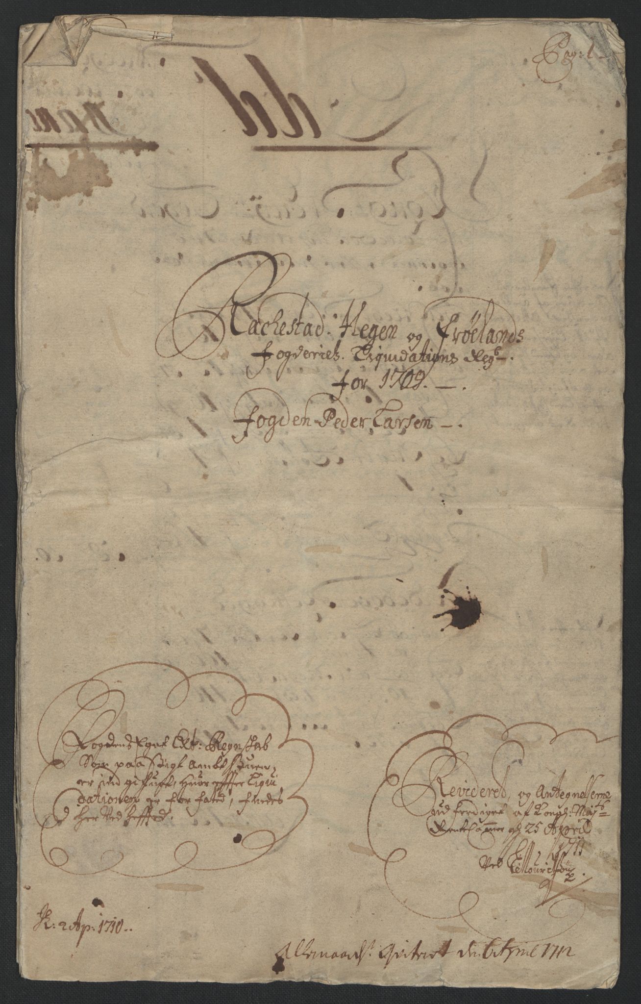Rentekammeret inntil 1814, Reviderte regnskaper, Fogderegnskap, AV/RA-EA-4092/R07/L0301: Fogderegnskap Rakkestad, Heggen og Frøland, 1709, s. 4