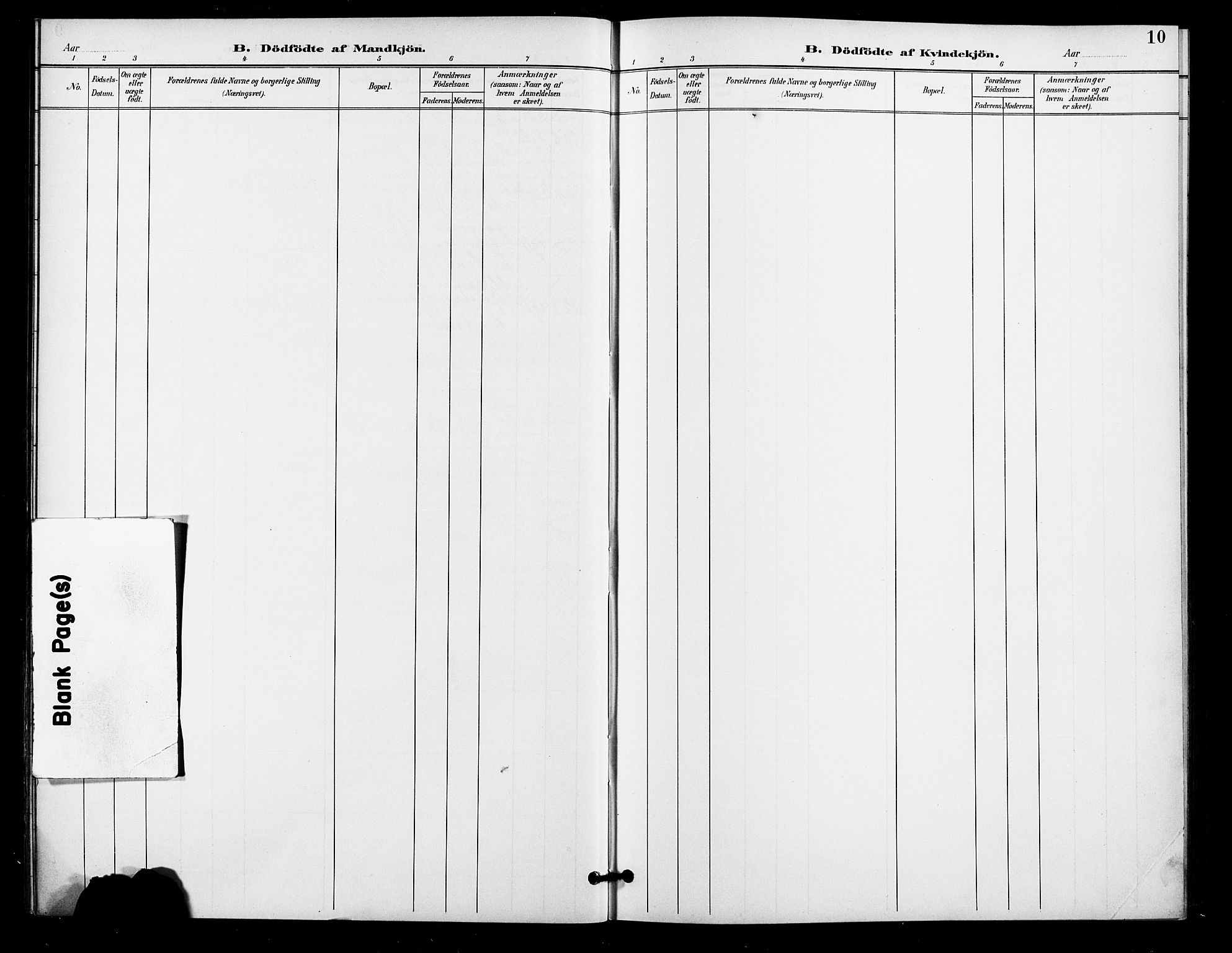 Grønland prestekontor Kirkebøker, SAO/A-10848/F/Fa/L0011: Ministerialbok nr. 11, 1892-1907, s. 10