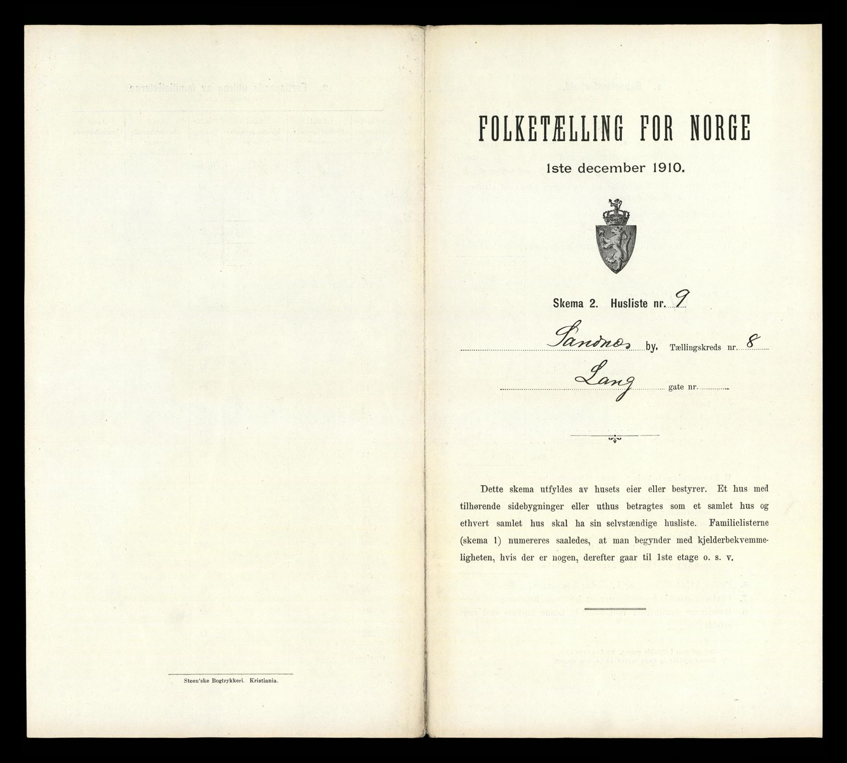 RA, Folketelling 1910 for 1102 Sandnes ladested, 1910, s. 900