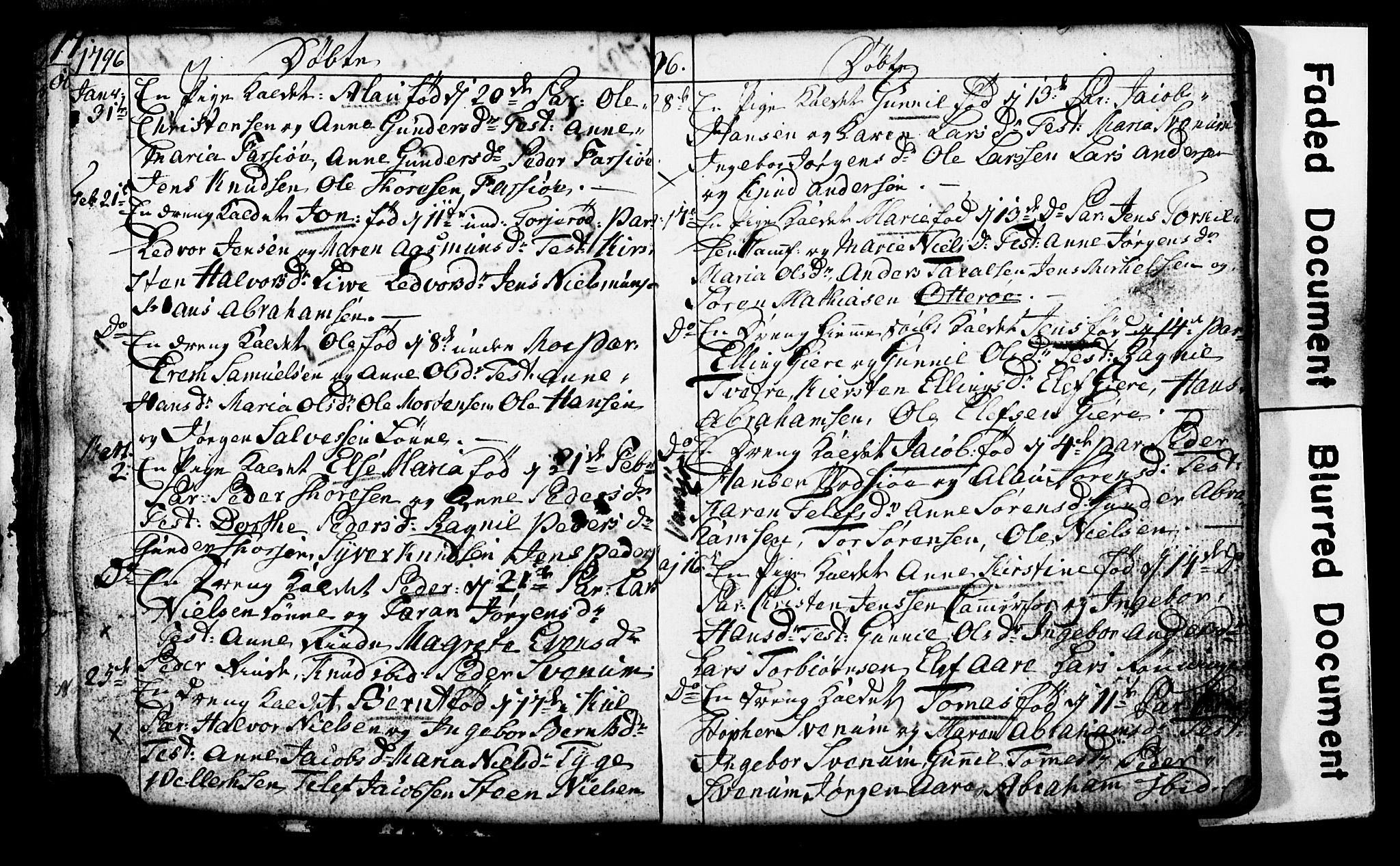 Sannidal kirkebøker, AV/SAKO-A-296/G/Ga/L0001: Klokkerbok nr. 1, 1782-1816