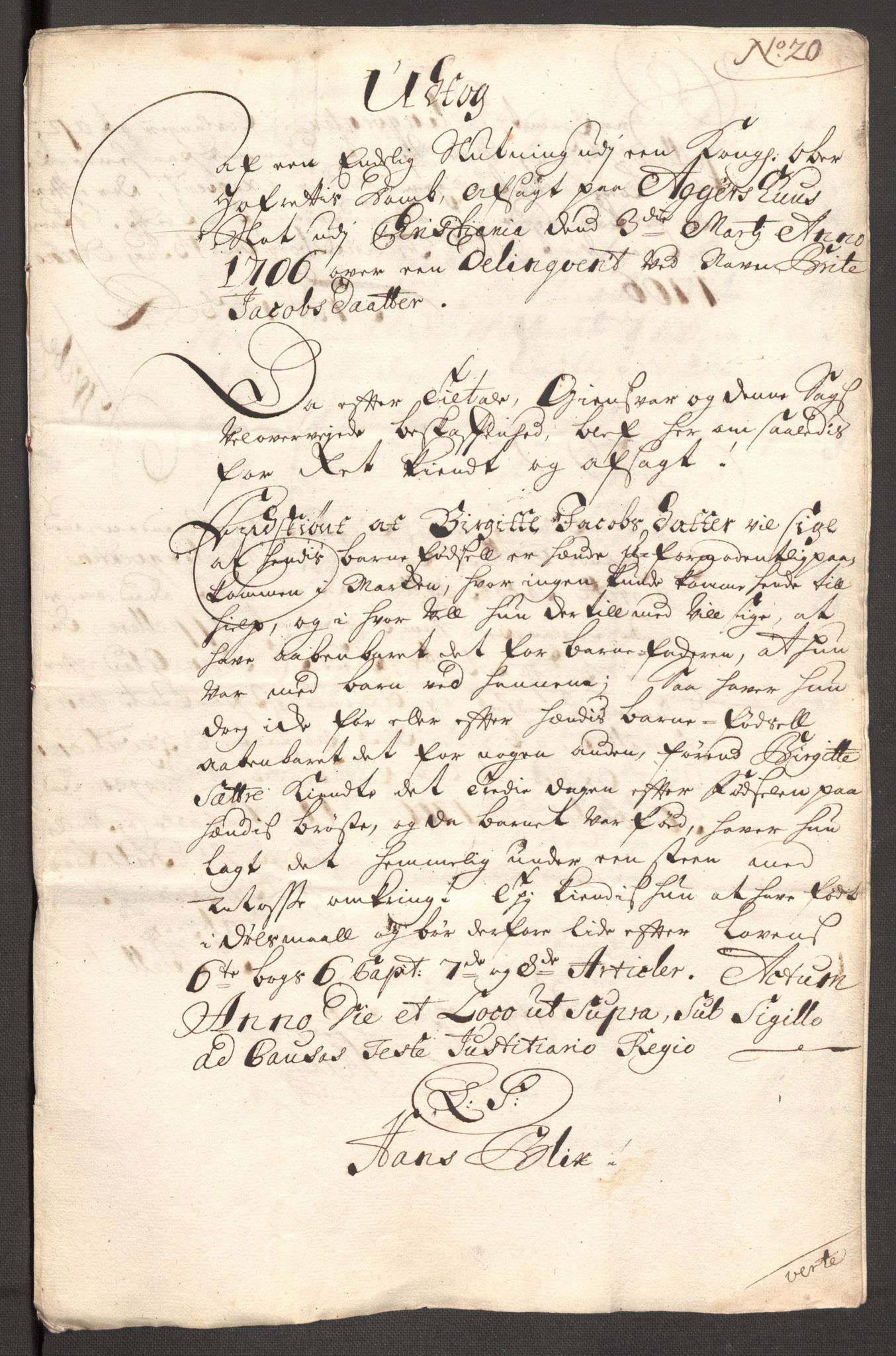 Rentekammeret inntil 1814, Reviderte regnskaper, Fogderegnskap, RA/EA-4092/R51/L3188: Fogderegnskap Nordhordland og Voss, 1706-1707, s. 58