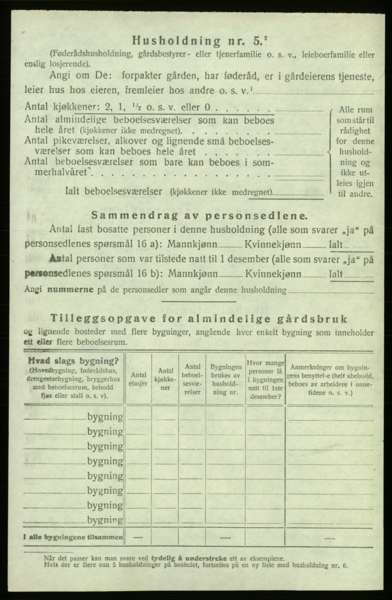 SAB, Folketelling 1920 for 1224 Kvinnherad herred, 1920, s. 3016