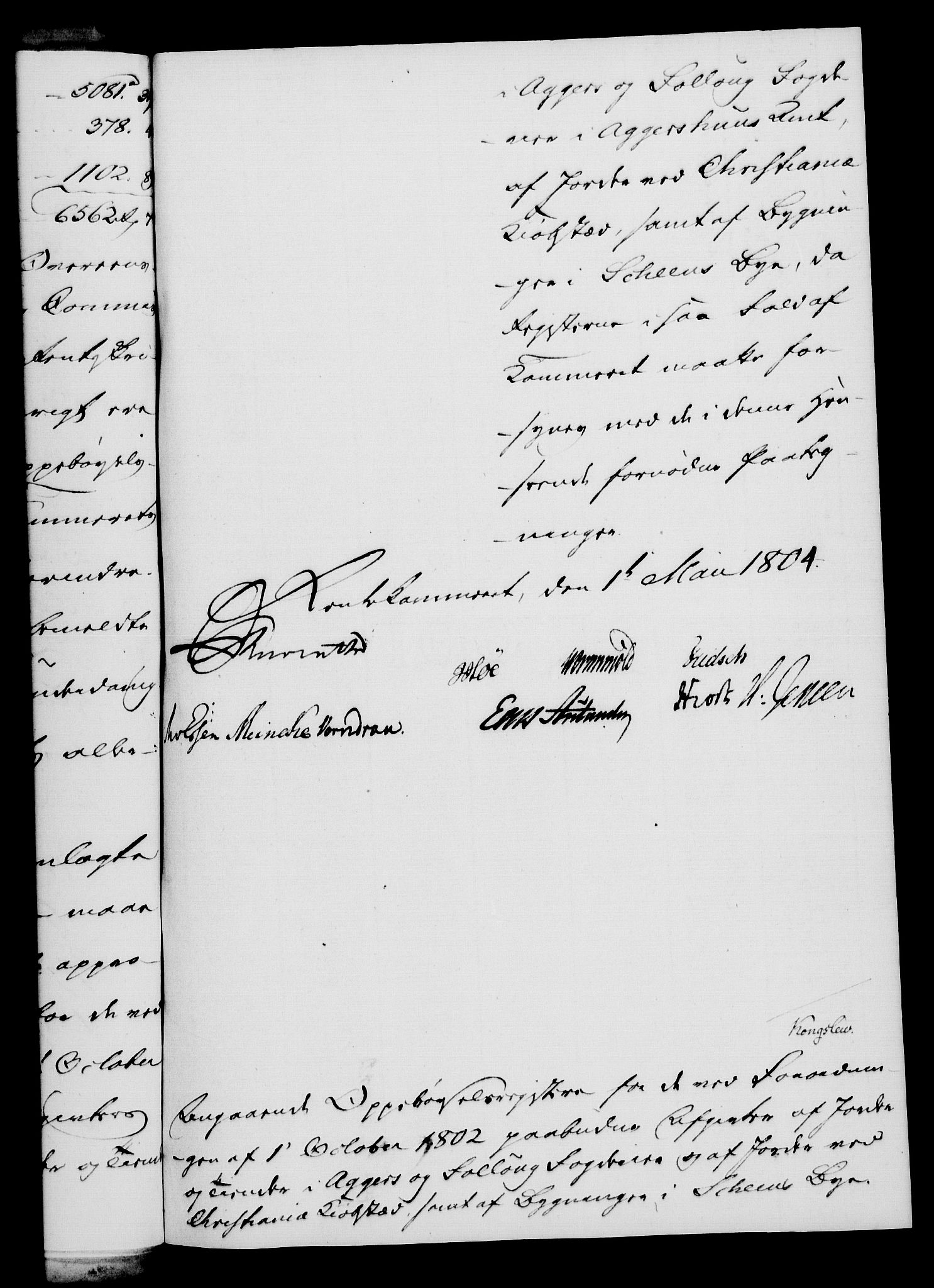 Rentekammeret, Kammerkanselliet, RA/EA-3111/G/Gf/Gfa/L0086: Norsk relasjons- og resolusjonsprotokoll (merket RK 52.86), 1804, s. 475