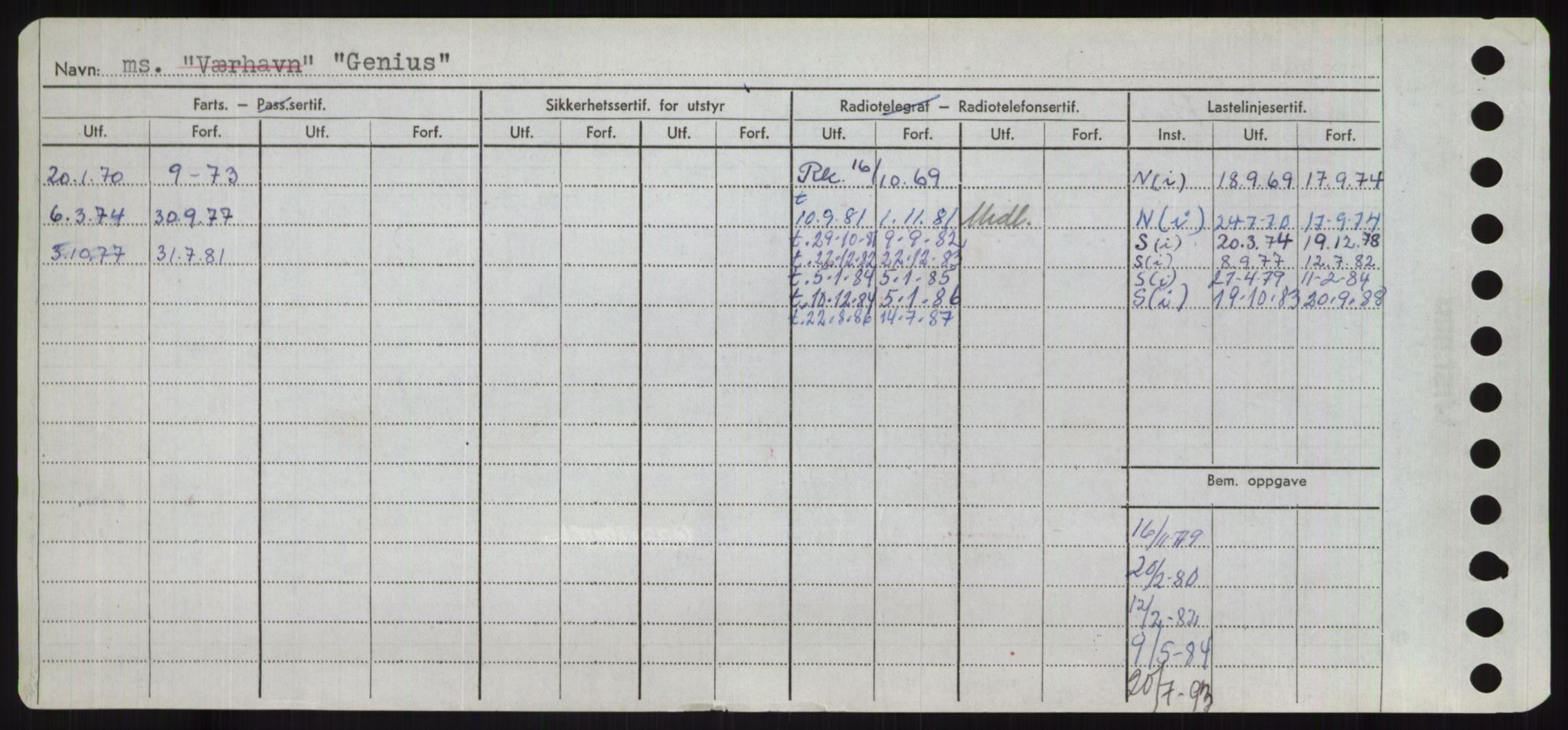 Sjøfartsdirektoratet med forløpere, Skipsmålingen, RA/S-1627/H/Ha/L0002/0002: Fartøy, Eik-Hill / Fartøy, G-Hill, s. 74