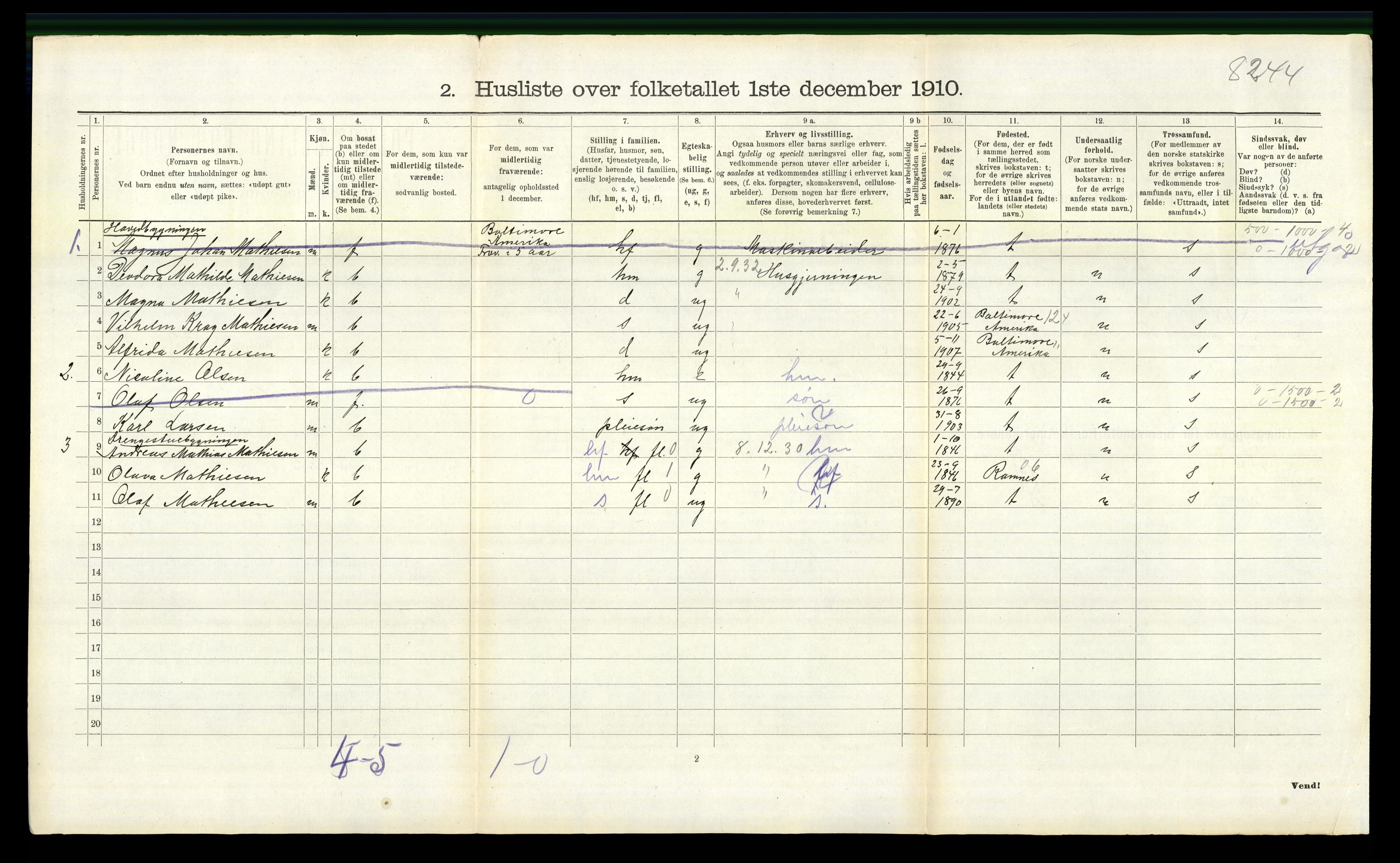 RA, Folketelling 1910 for 0720 Stokke herred, 1910, s. 483
