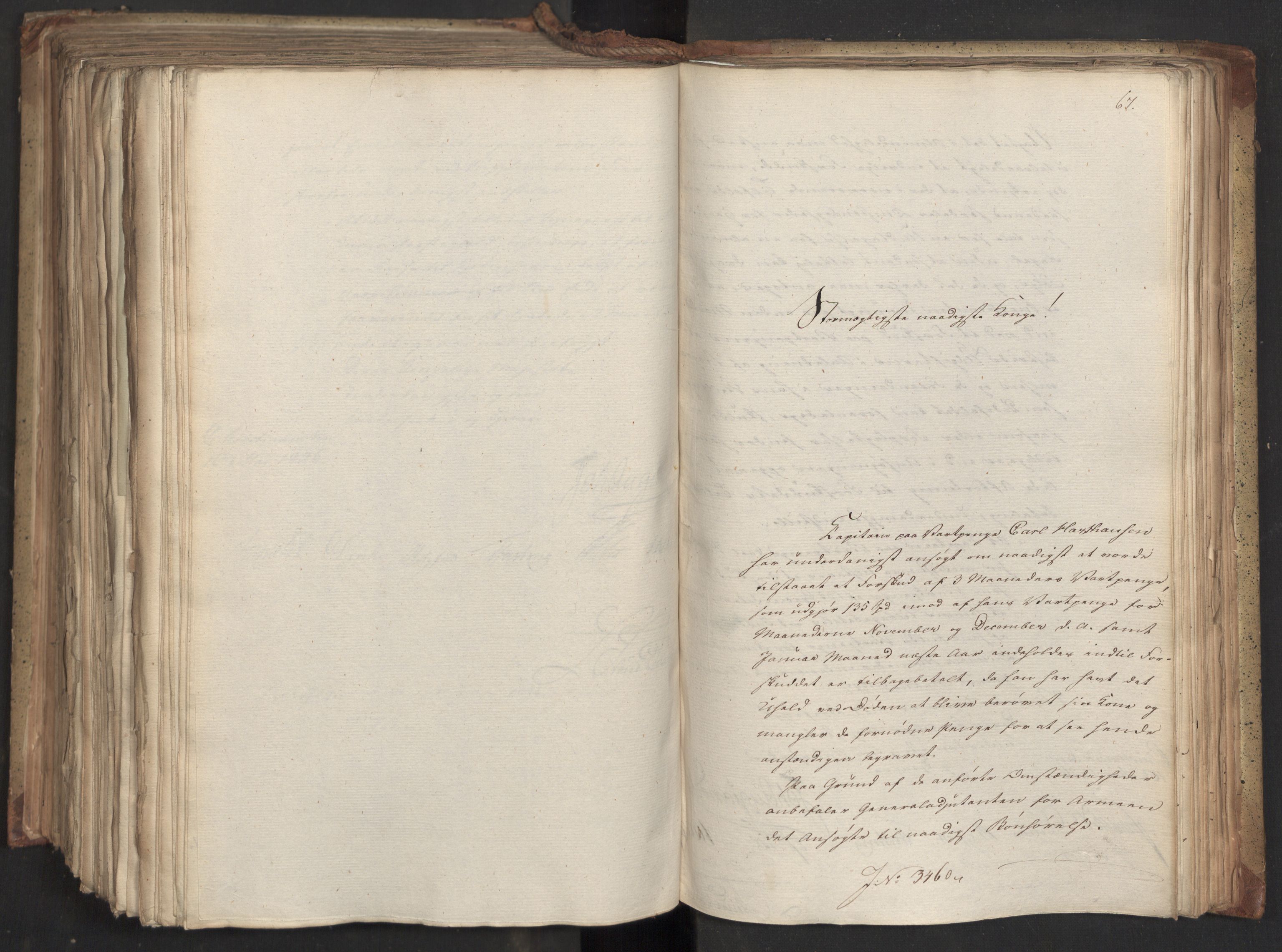 Statsrådsavdelingen i Stockholm, AV/RA-S-1003/D/Da/L0046: Regjeringsinnstillinger nr. 3308-3500, 1826, s. 426