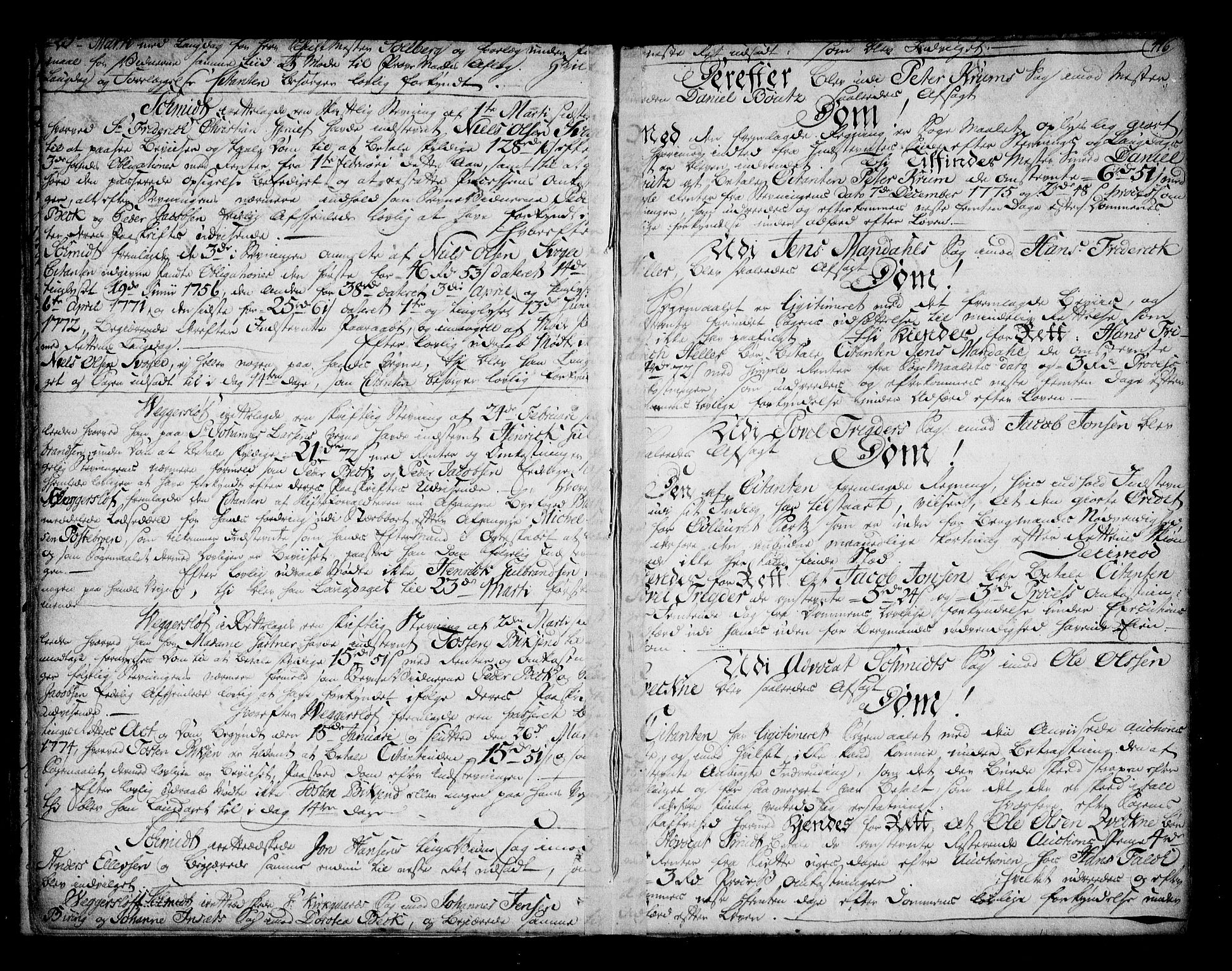 Kongsberg byfogd, AV/SAKO-A-84/F/Fa/L0011: Tingbok, 1771-1776, s. 476