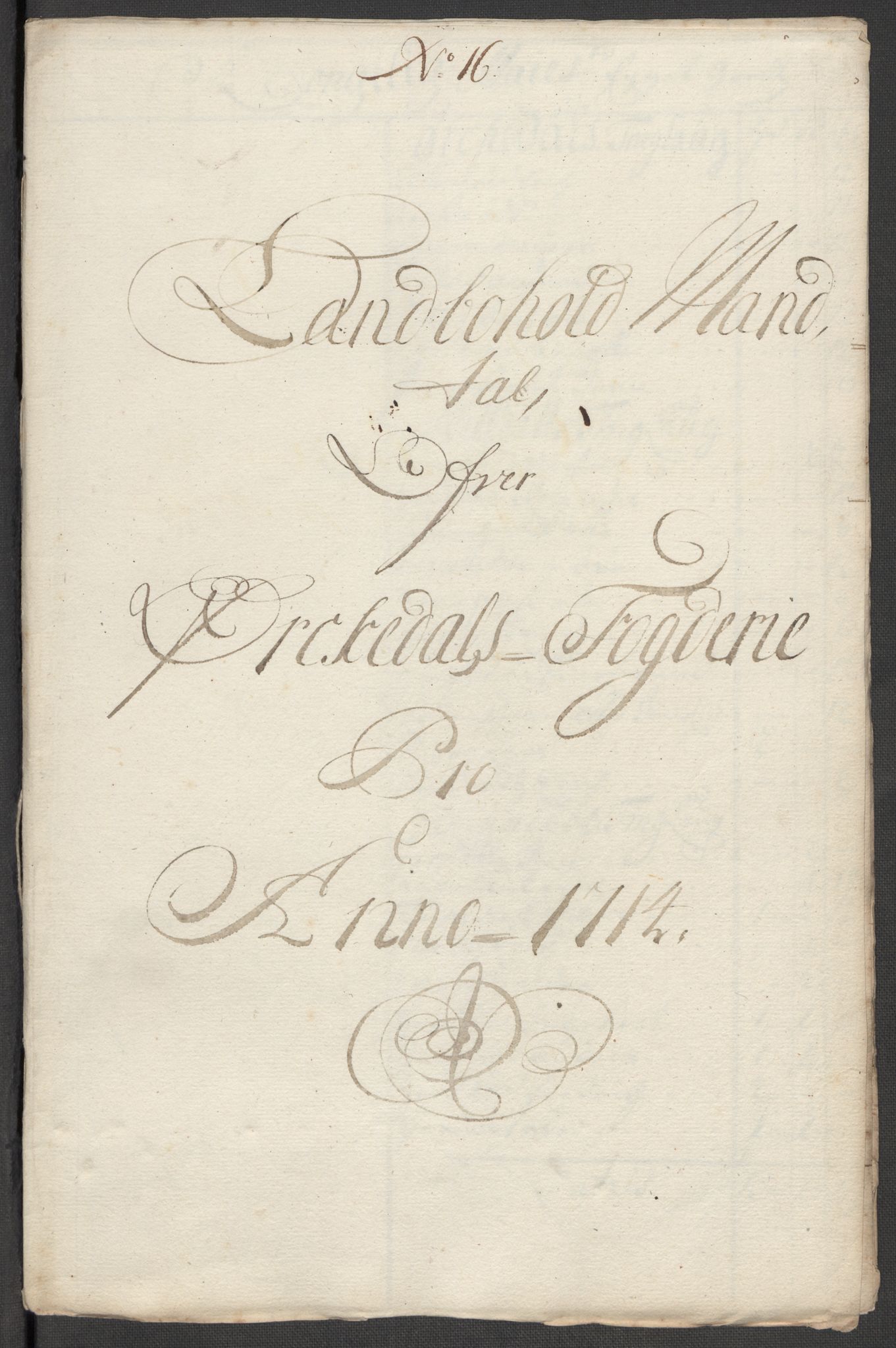 Rentekammeret inntil 1814, Reviderte regnskaper, Fogderegnskap, RA/EA-4092/R60/L3965: Fogderegnskap Orkdal og Gauldal, 1714, s. 170