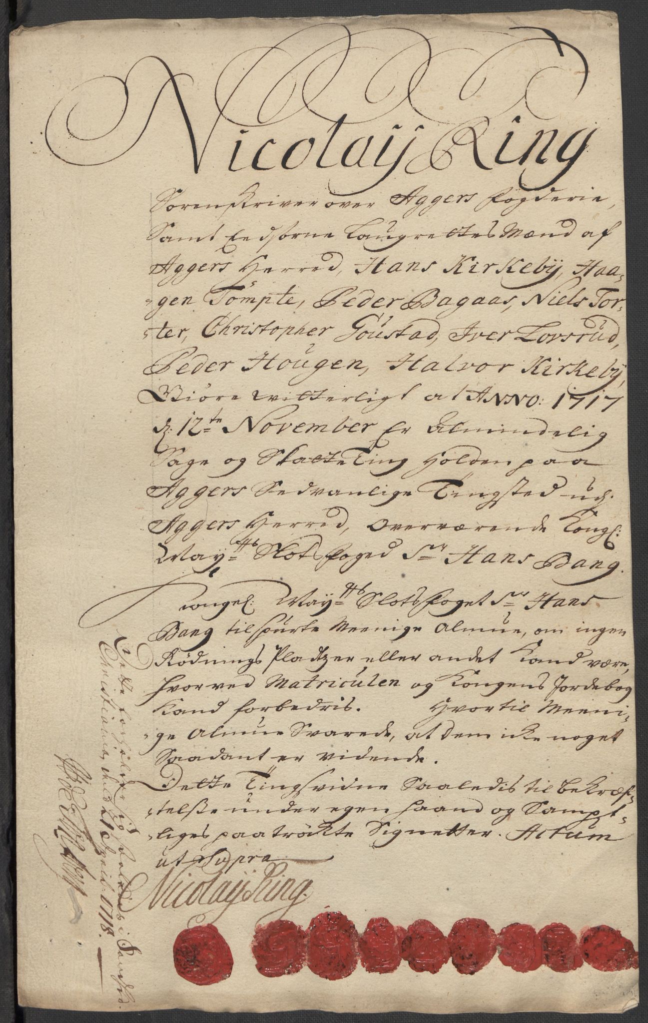 Rentekammeret inntil 1814, Reviderte regnskaper, Fogderegnskap, RA/EA-4092/R10/L0455: Fogderegnskap Aker og Follo, 1717, s. 115