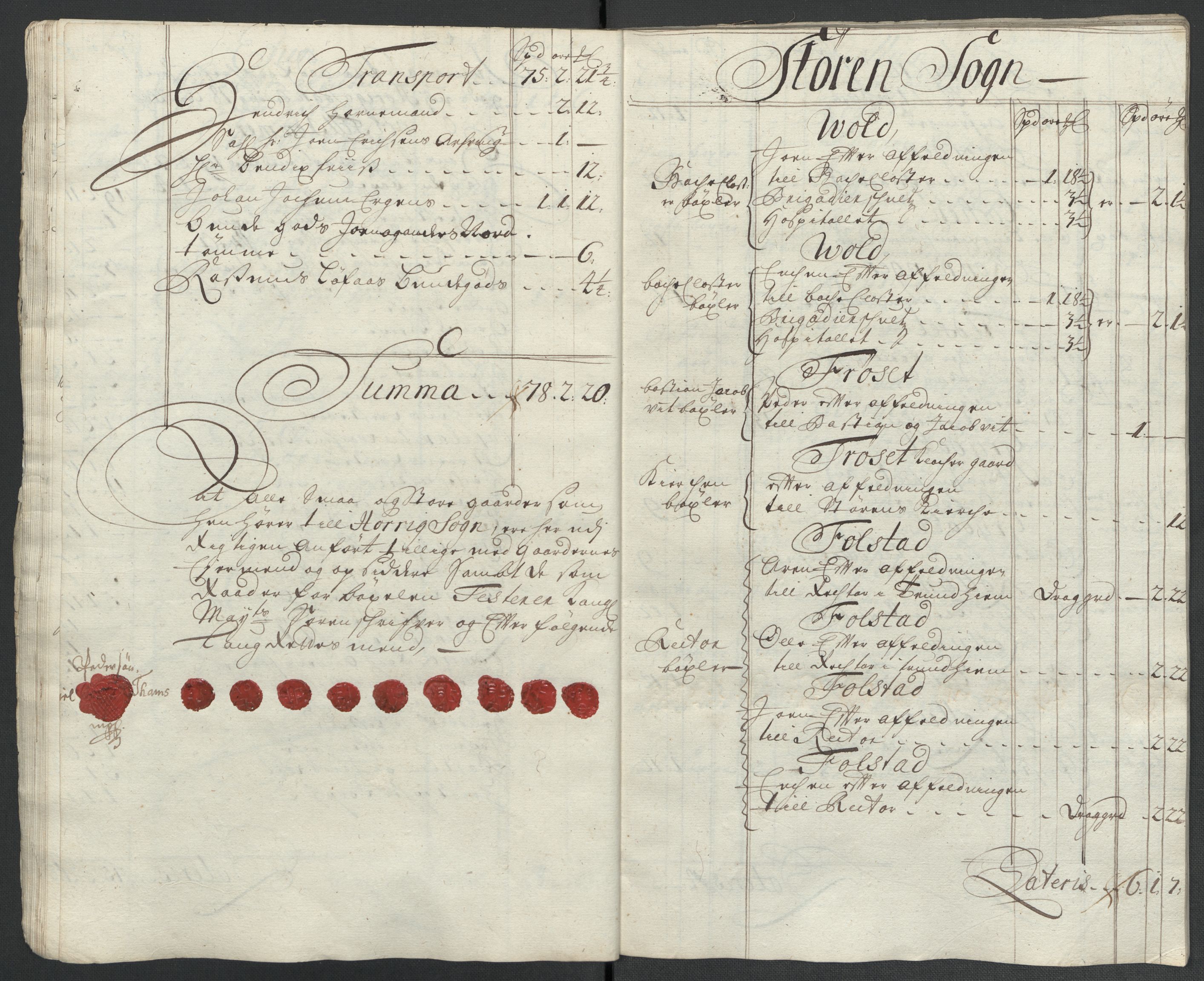 Rentekammeret inntil 1814, Reviderte regnskaper, Fogderegnskap, AV/RA-EA-4092/R60/L3959: Fogderegnskap Orkdal og Gauldal, 1709, s. 222