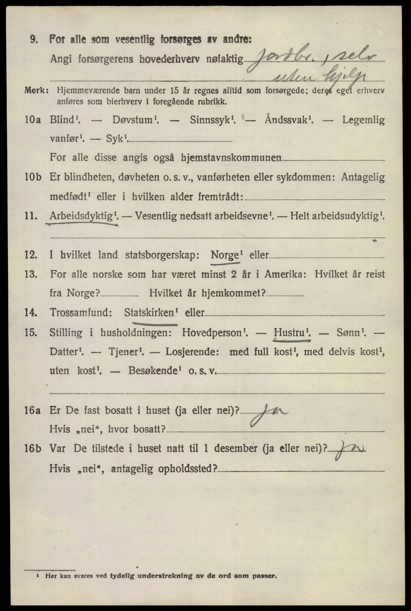 SAKO, Folketelling 1920 for 0727 Hedrum herred, 1920, s. 9580