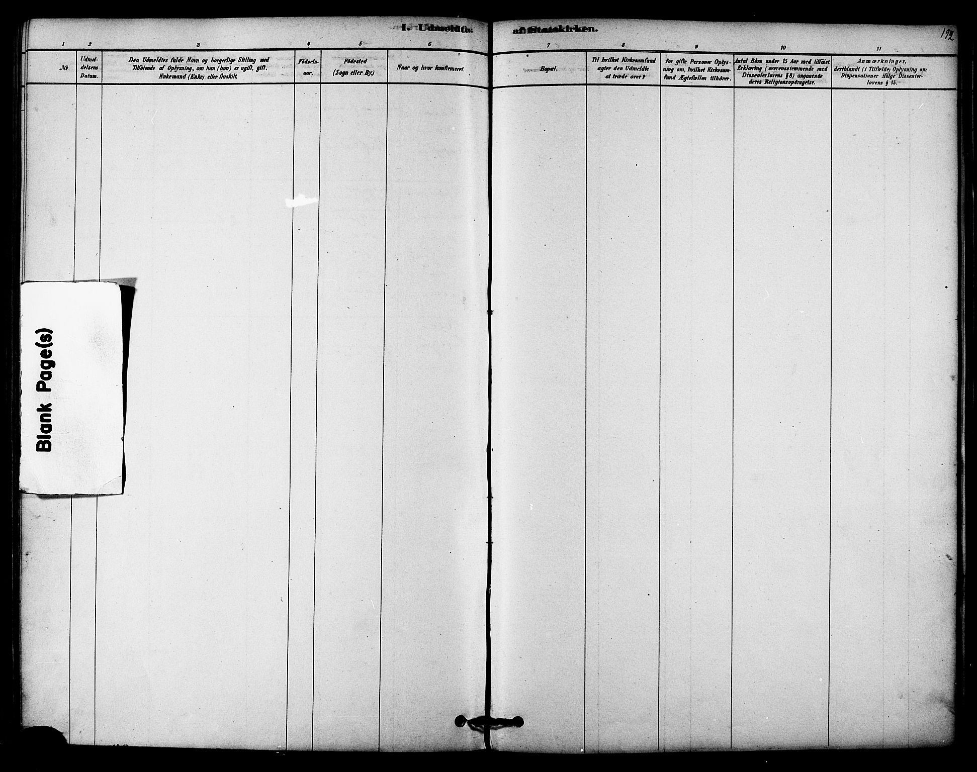 Ministerialprotokoller, klokkerbøker og fødselsregistre - Nordland, AV/SAT-A-1459/841/L0609: Ministerialbok nr. 841A13, 1878-1902, s. 192