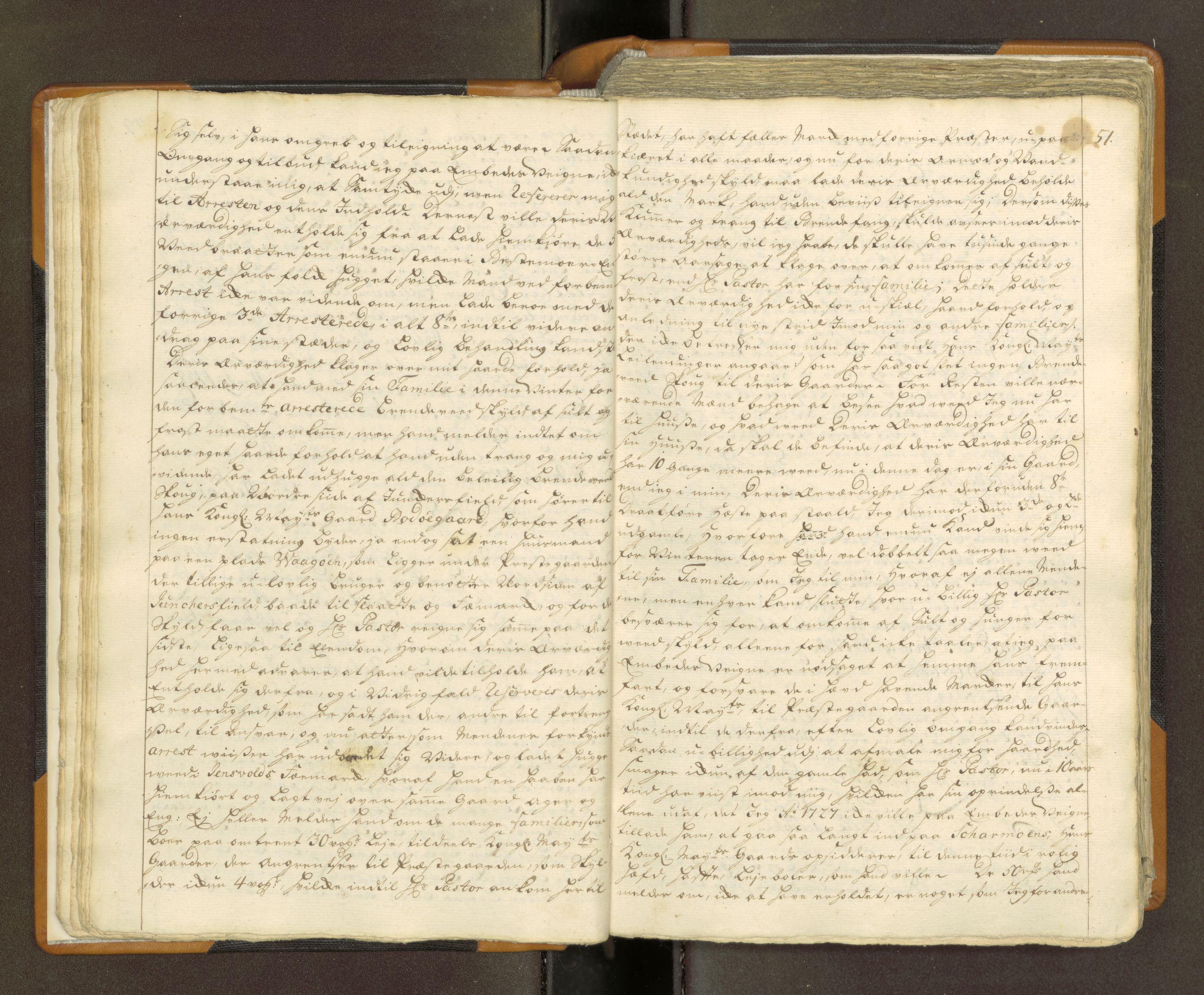 Nordland og Finnmarks lagstol, AV/SAT-A-5608/X/L0010: Domkopibok/justisprotokoll, 1742-1743, s. 50-51