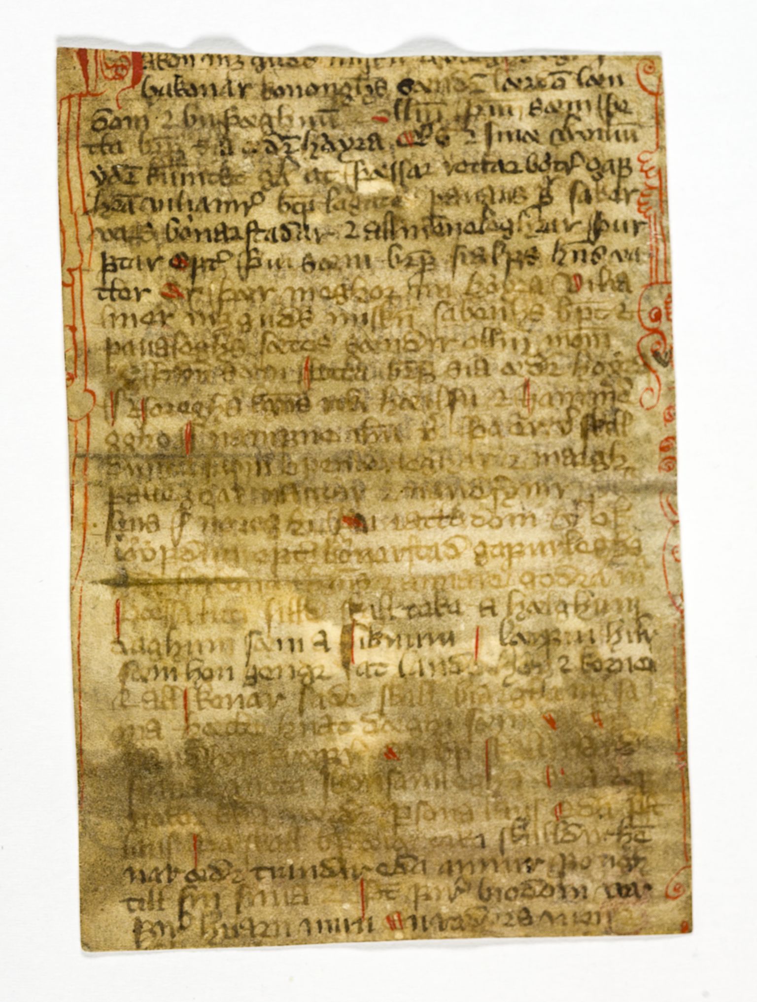 Riksarkivets diplomsamling, AV/RA-EA-5965/F26/L0003: Norrøne membranfragmenter bestand 11-30, 1100-1536, s. 190