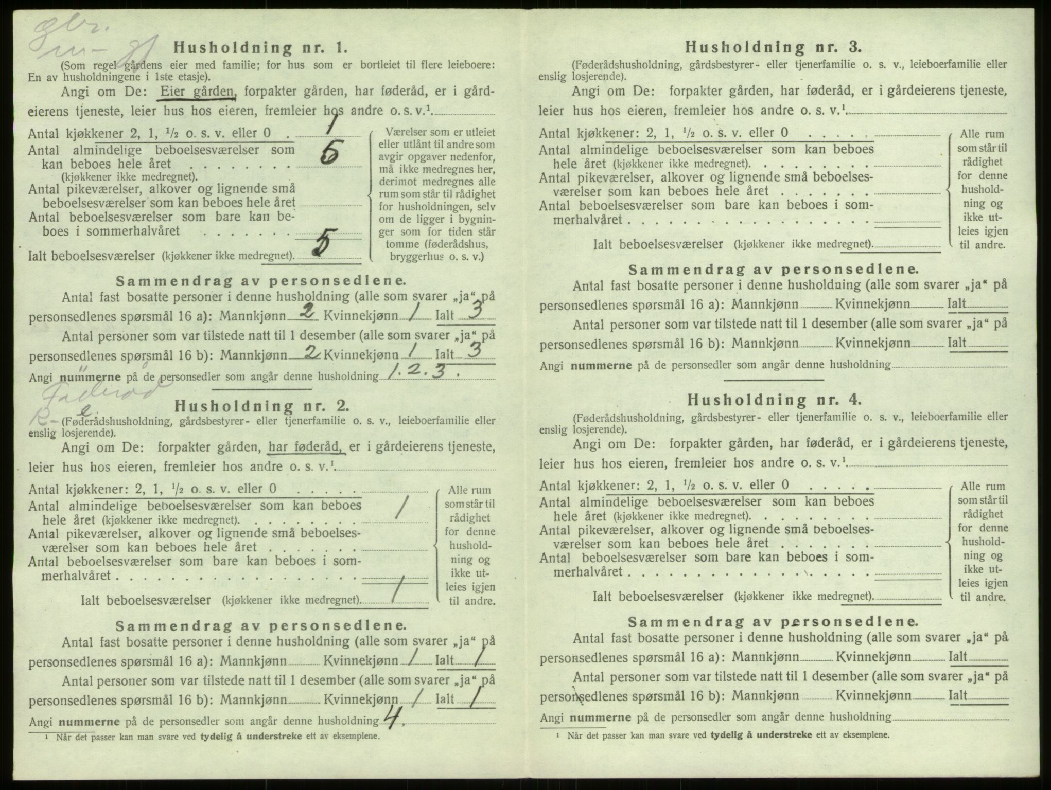 SAB, Folketelling 1920 for 1442 Davik herred, 1920, s. 347