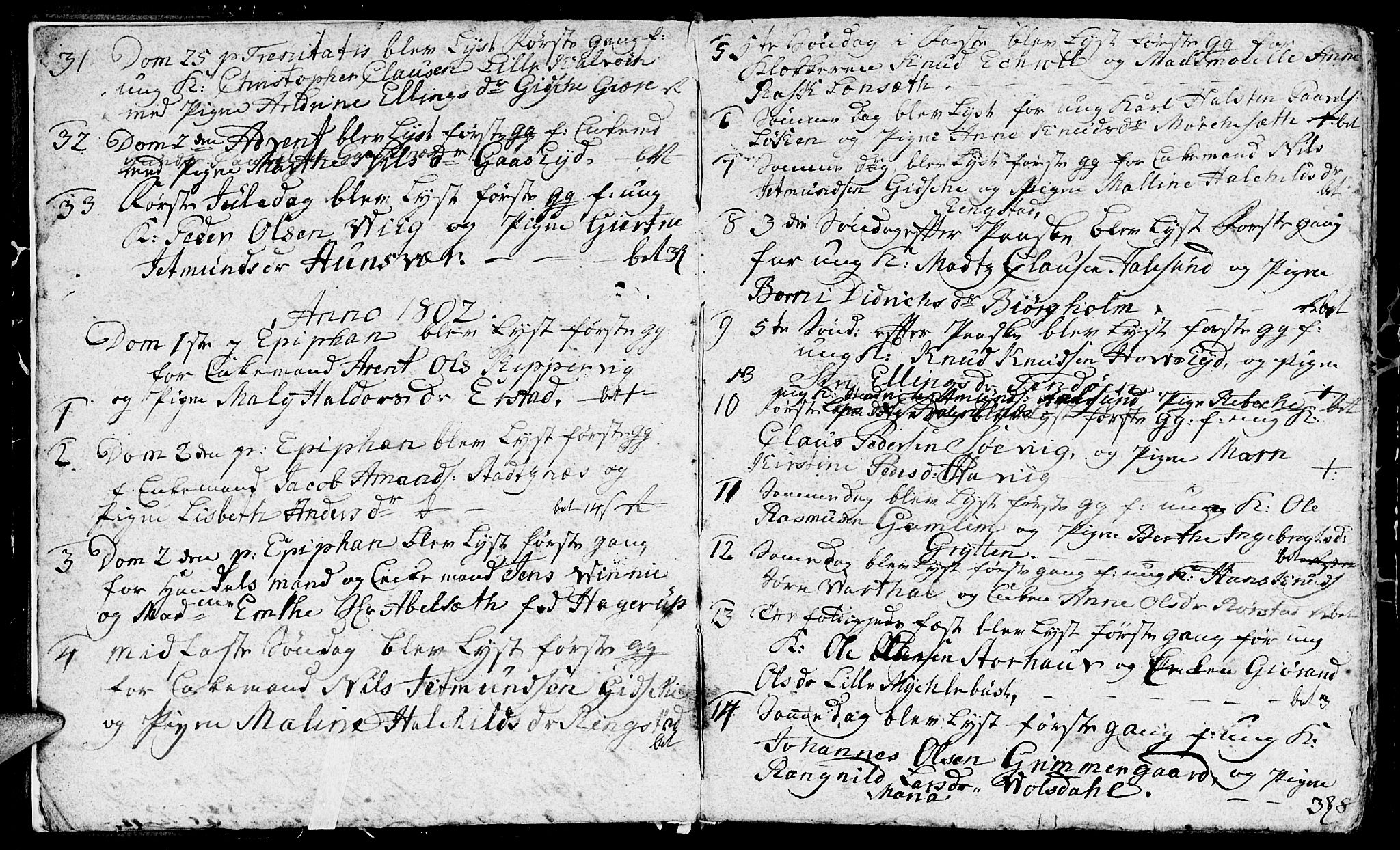 Ministerialprotokoller, klokkerbøker og fødselsregistre - Møre og Romsdal, AV/SAT-A-1454/528/L0422: Klokkerbok nr. 528C03, 1801-1825
