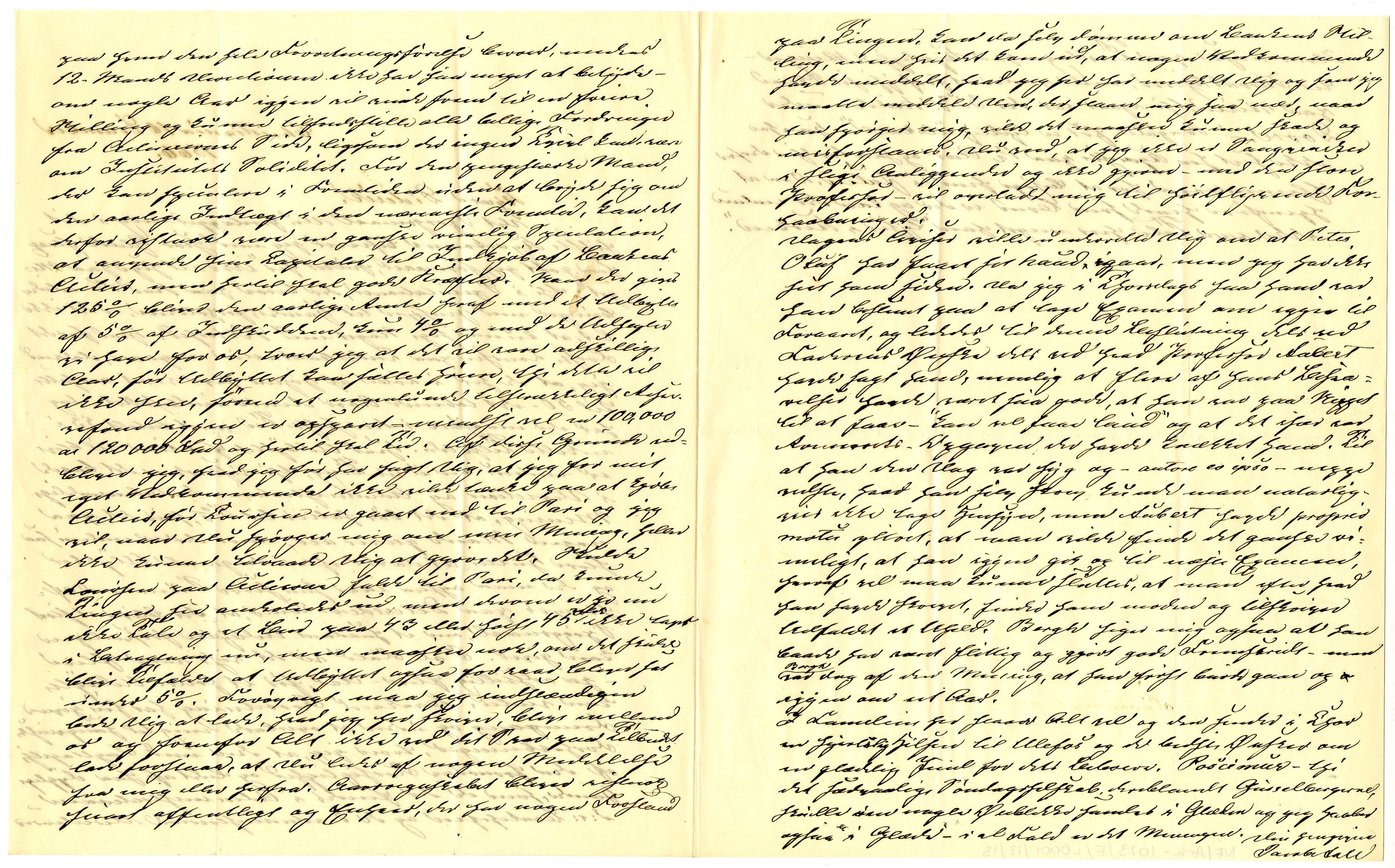 Diderik Maria Aalls brevsamling, NF/Ark-1023/F/L0001: D.M. Aalls brevsamling. A - B, 1738-1889, s. 107