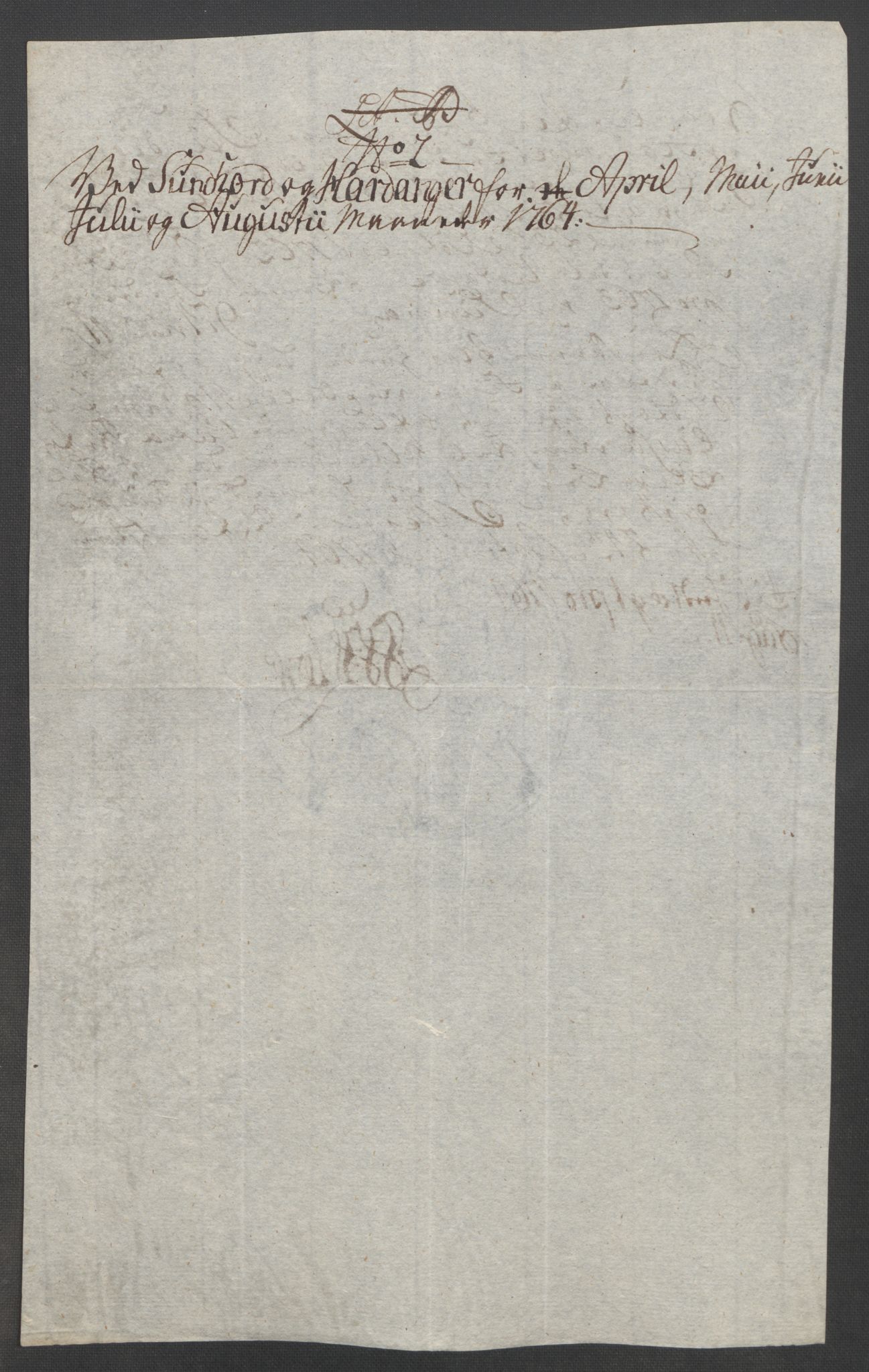 Rentekammeret inntil 1814, Reviderte regnskaper, Fogderegnskap, RA/EA-4092/R48/L3136: Ekstraskatten Sunnhordland og Hardanger, 1762-1772, s. 77