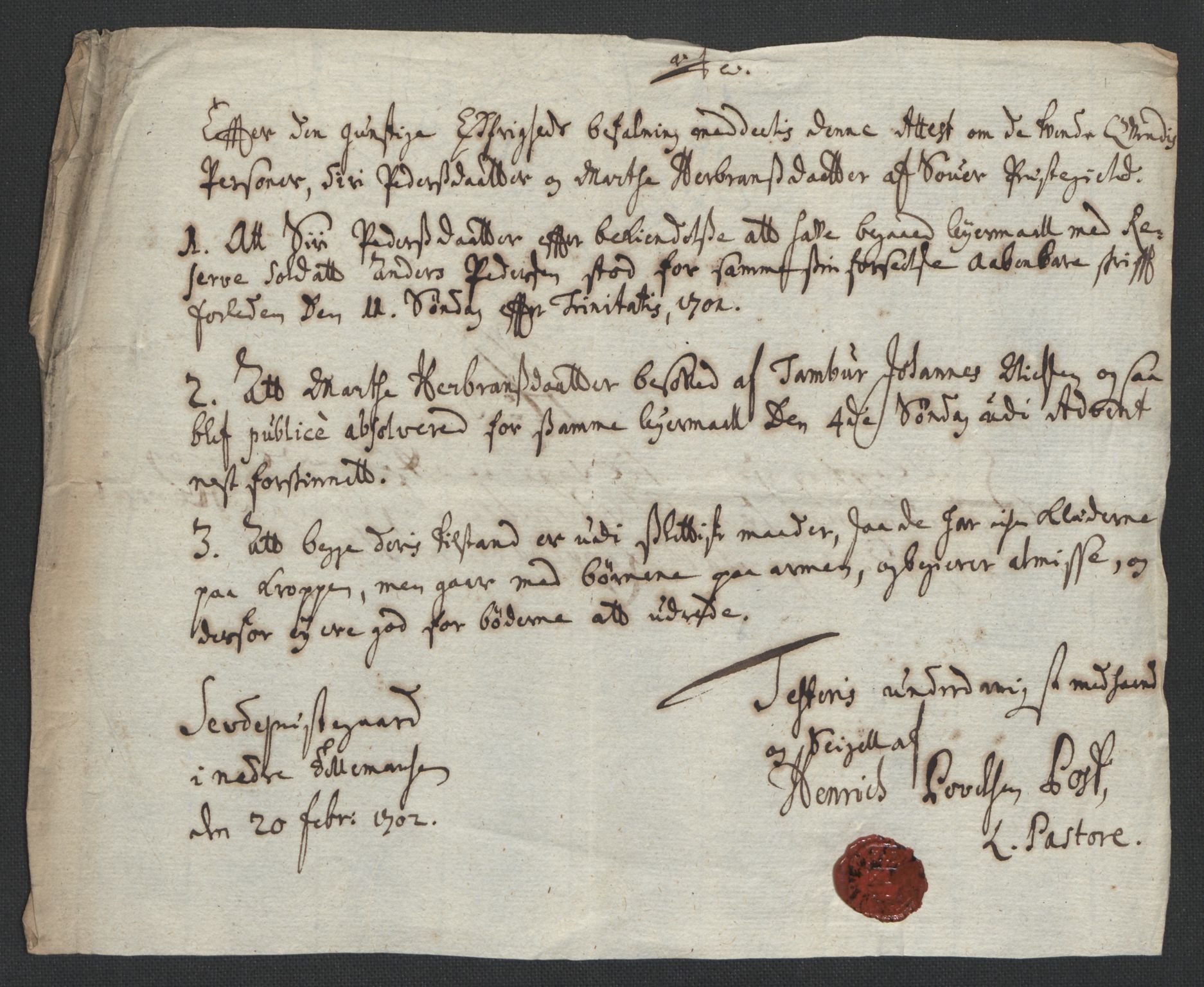 Rentekammeret inntil 1814, Reviderte regnskaper, Fogderegnskap, RA/EA-4092/R36/L2105: Fogderegnskap Øvre og Nedre Telemark og Bamble, 1701, s. 97