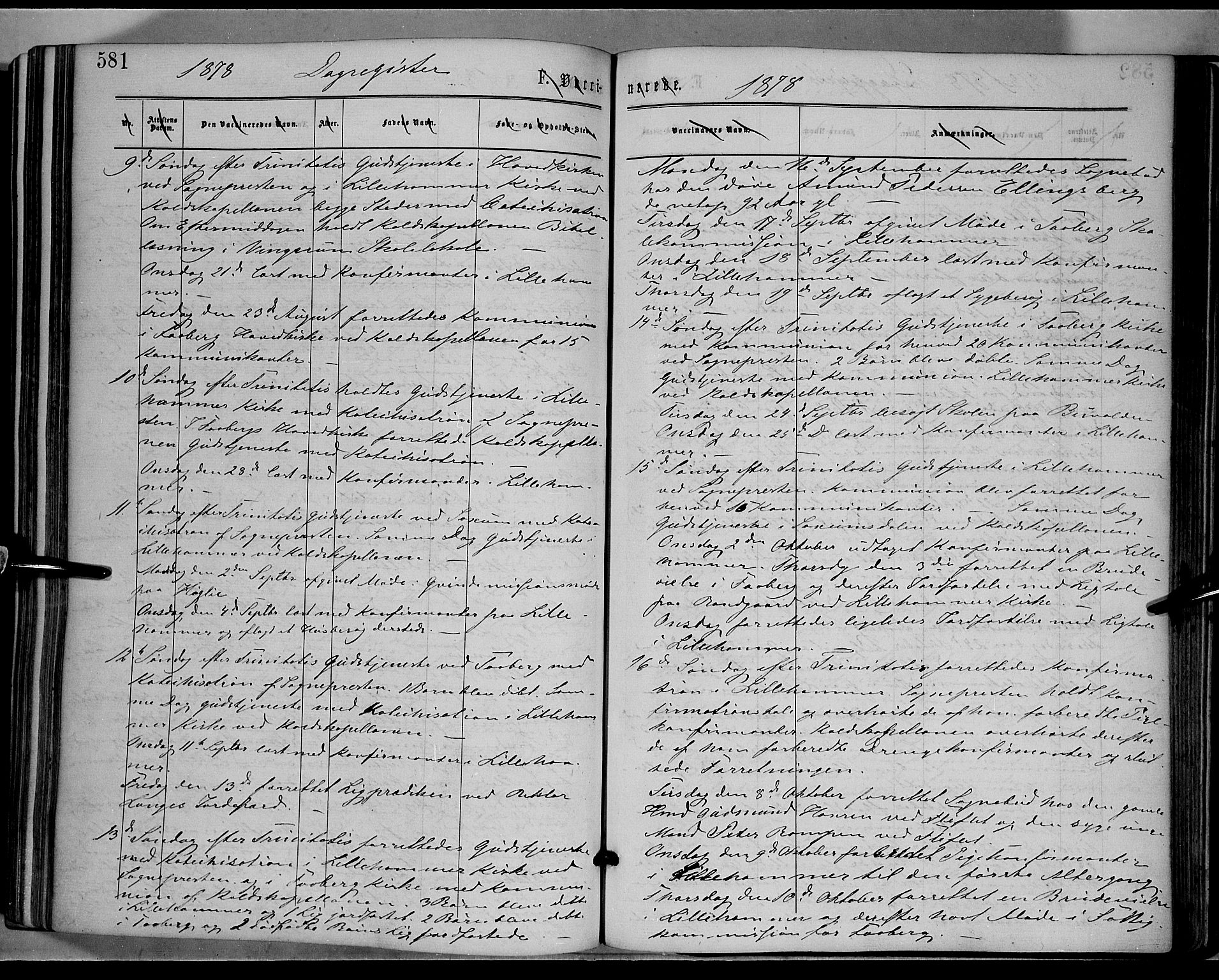 Fåberg prestekontor, AV/SAH-PREST-086/H/Ha/Haa/L0007: Ministerialbok nr. 7, 1868-1878, s. 581