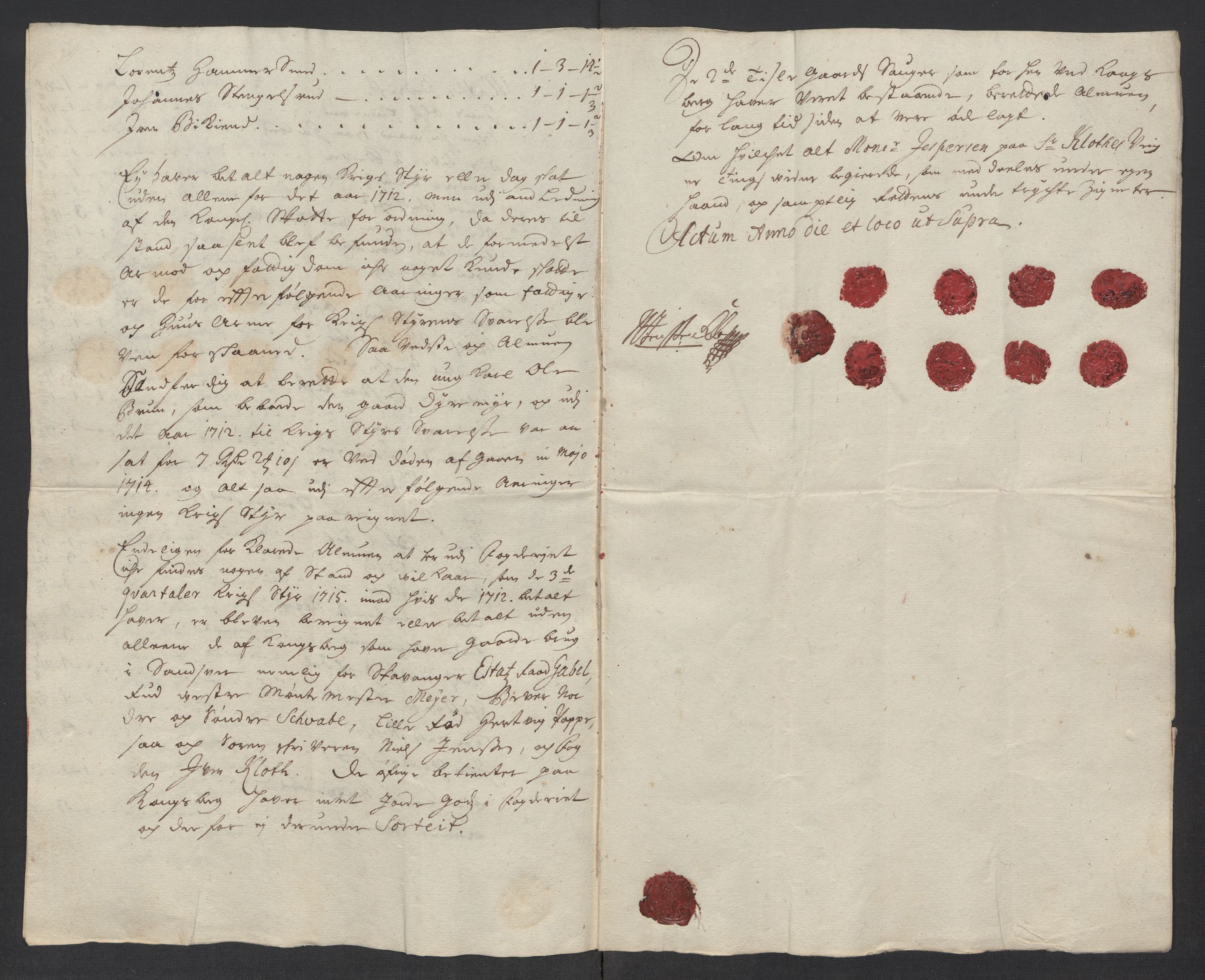 Rentekammeret inntil 1814, Reviderte regnskaper, Fogderegnskap, AV/RA-EA-4092/R24/L1592: Fogderegnskap Numedal og Sandsvær, 1716, s. 417