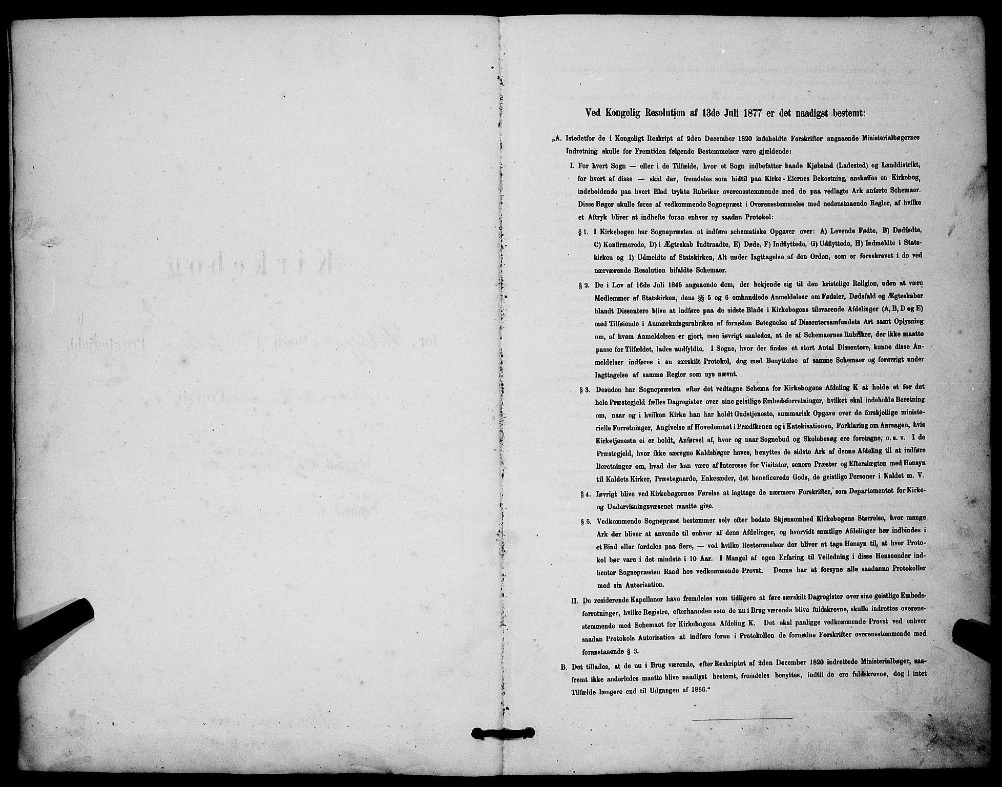 Solum kirkebøker, AV/SAKO-A-306/G/Gc/L0001: Klokkerbok nr. III 1, 1880-1902