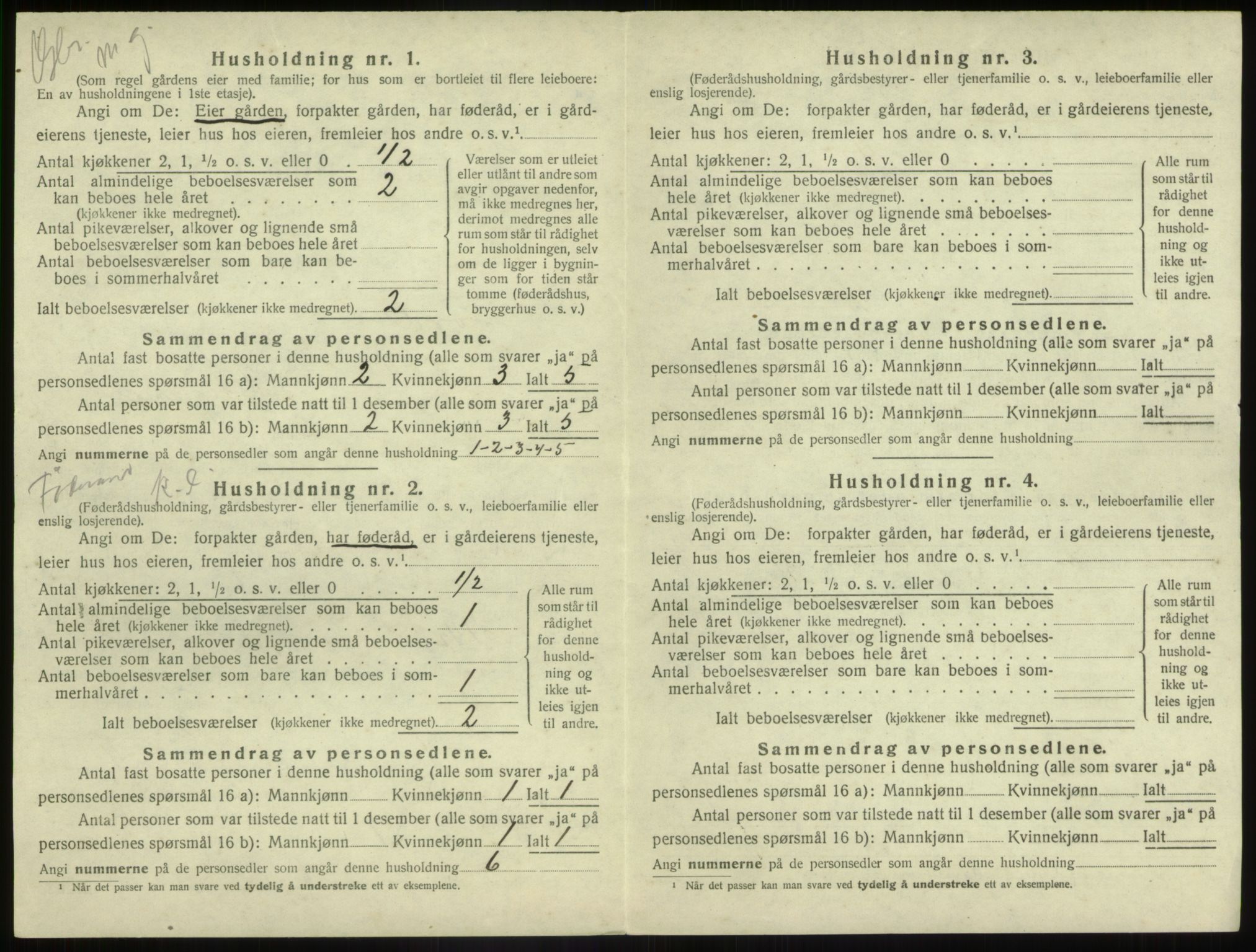 SAB, Folketelling 1920 for 1432 Førde herred, 1920, s. 137