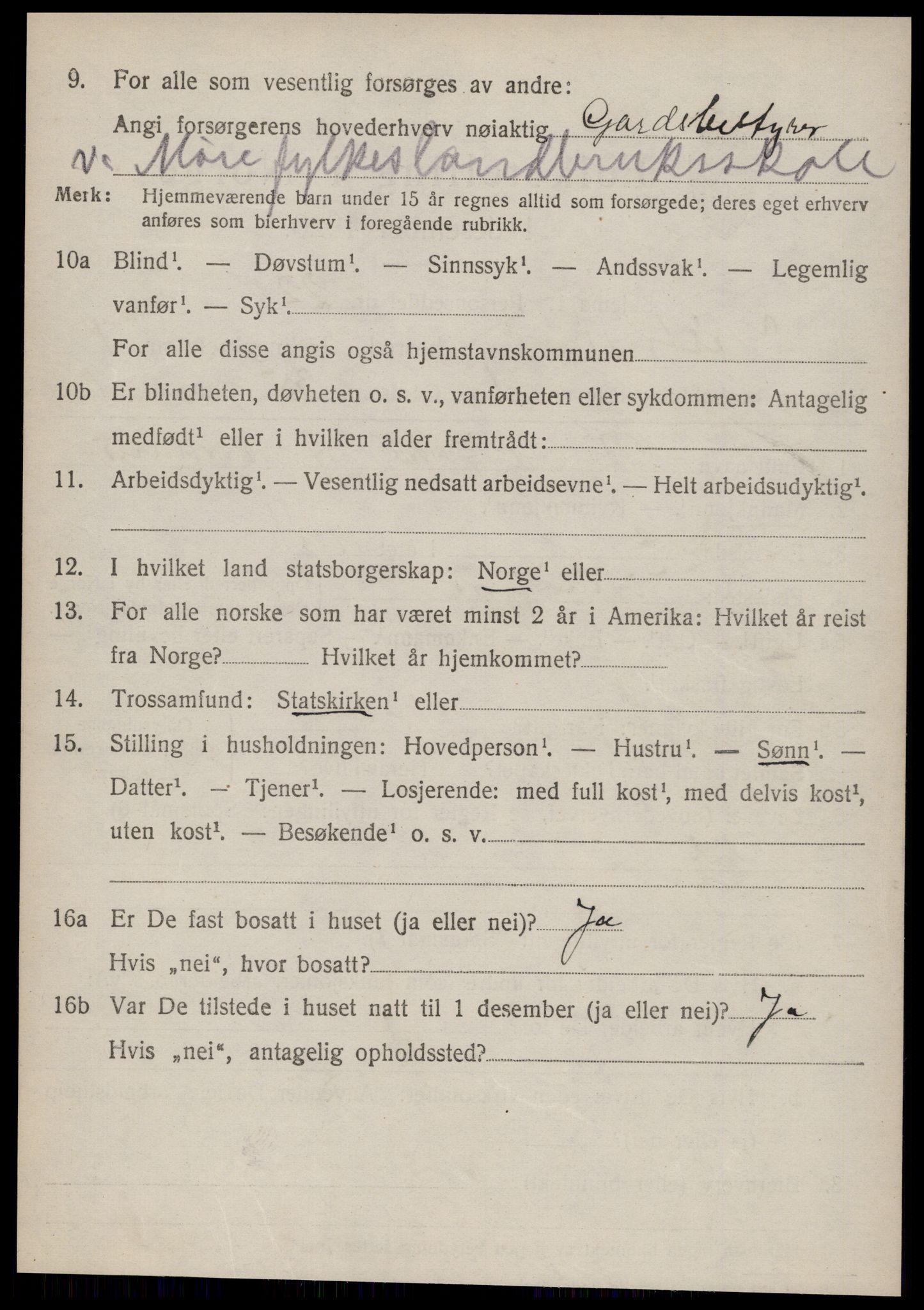 SAT, Folketelling 1920 for 1535 Vestnes herred, 1920, s. 1178