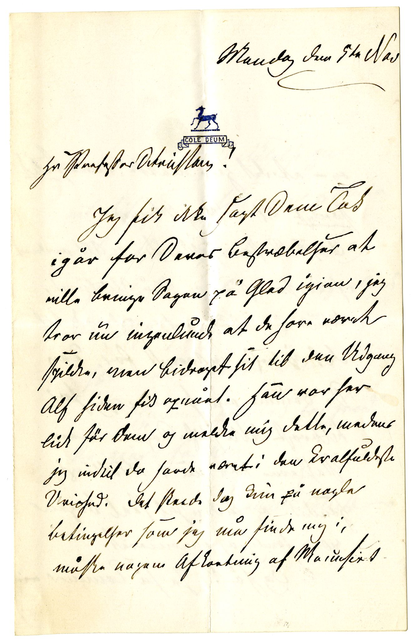 Diderik Maria Aalls brevsamling, NF/Ark-1023/F/L0002: D.M. Aalls brevsamling. B - C, 1799-1889, s. 371