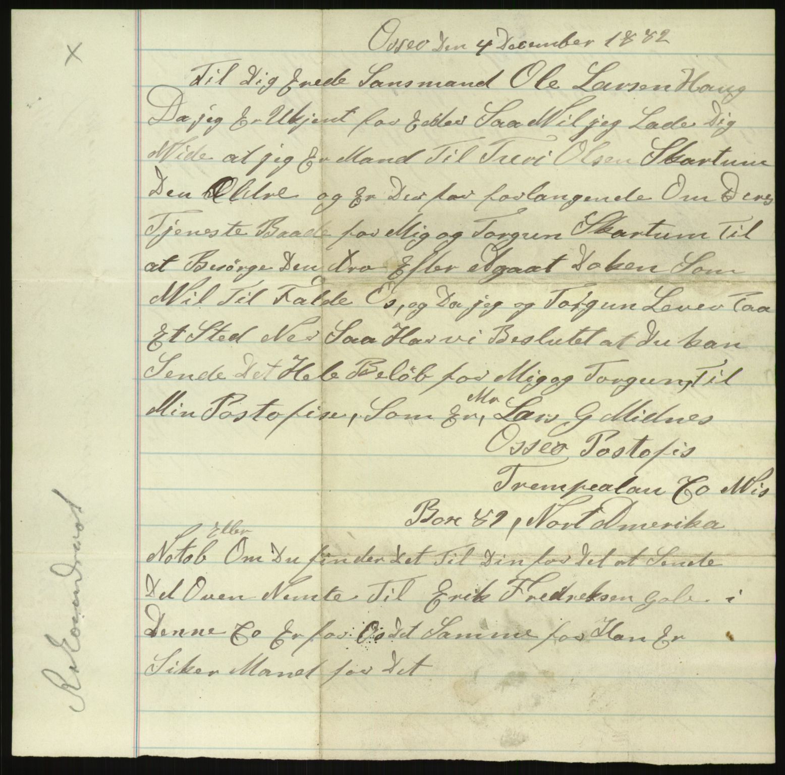Samlinger til kildeutgivelse, Amerikabrevene, AV/RA-EA-4057/F/L0019: Innlån fra Buskerud: Fonnem - Kristoffersen, 1838-1914, s. 623